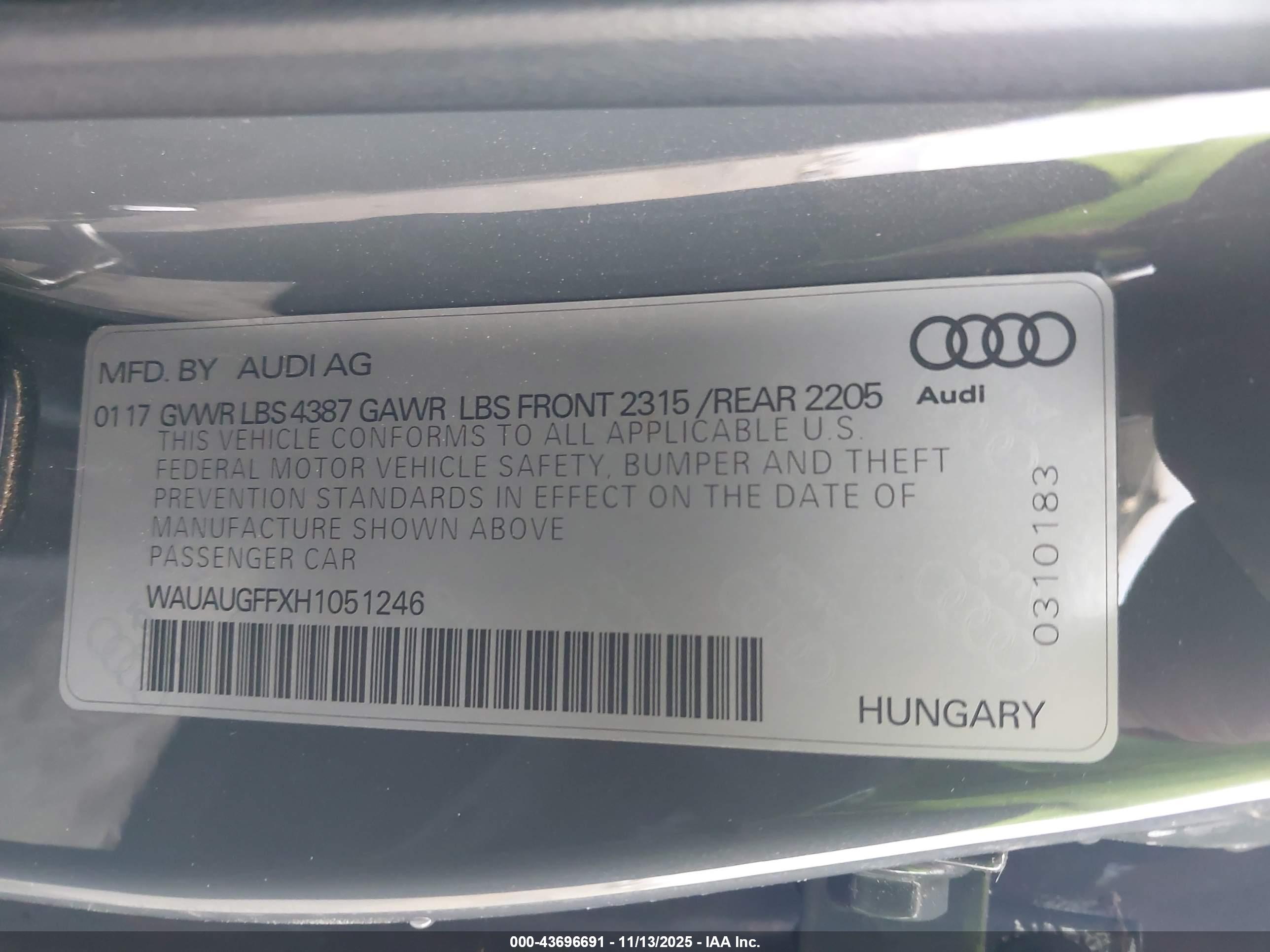 AUDI A3 image 9