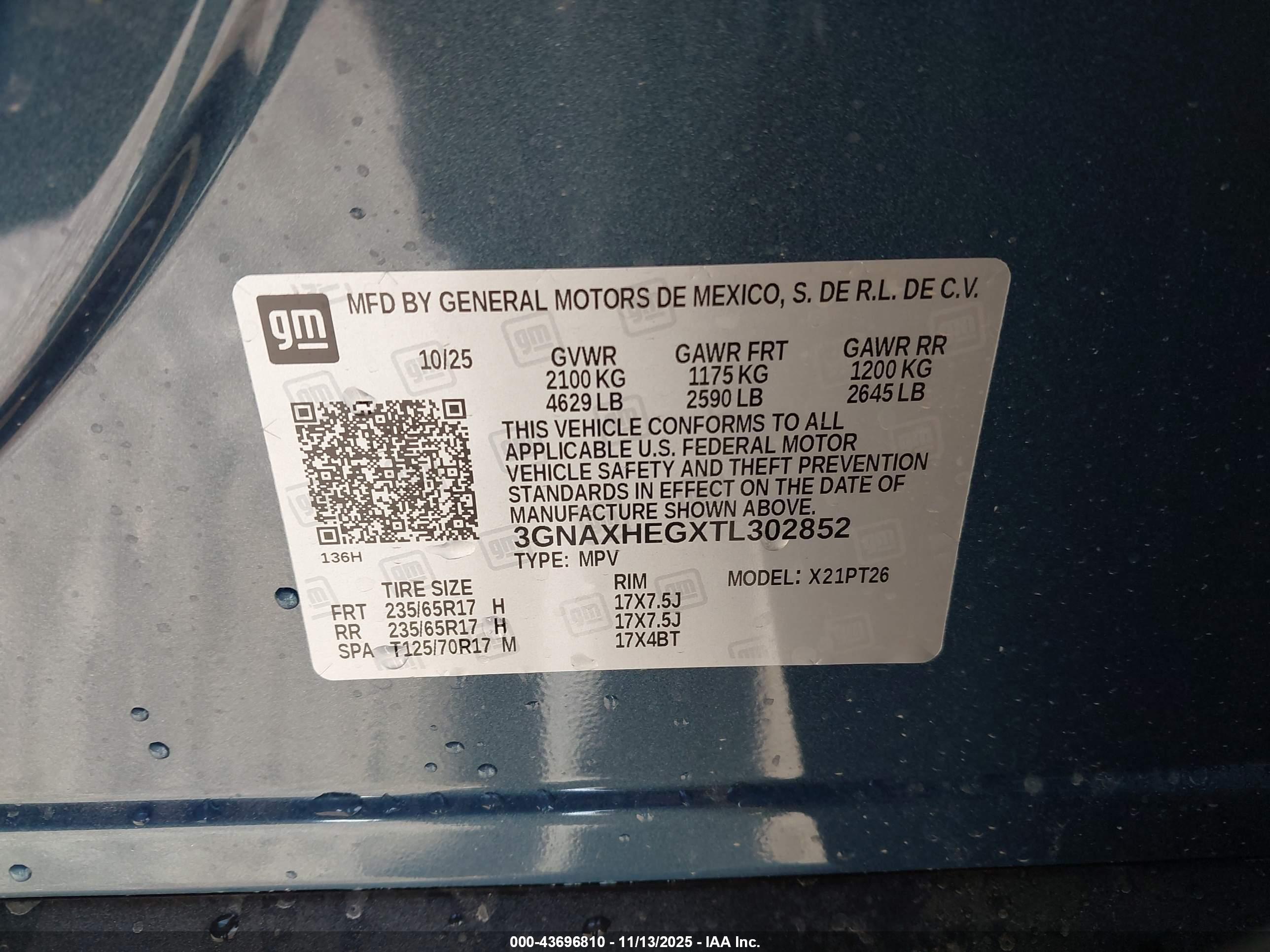 CHEVROLET EQUINOX image 9