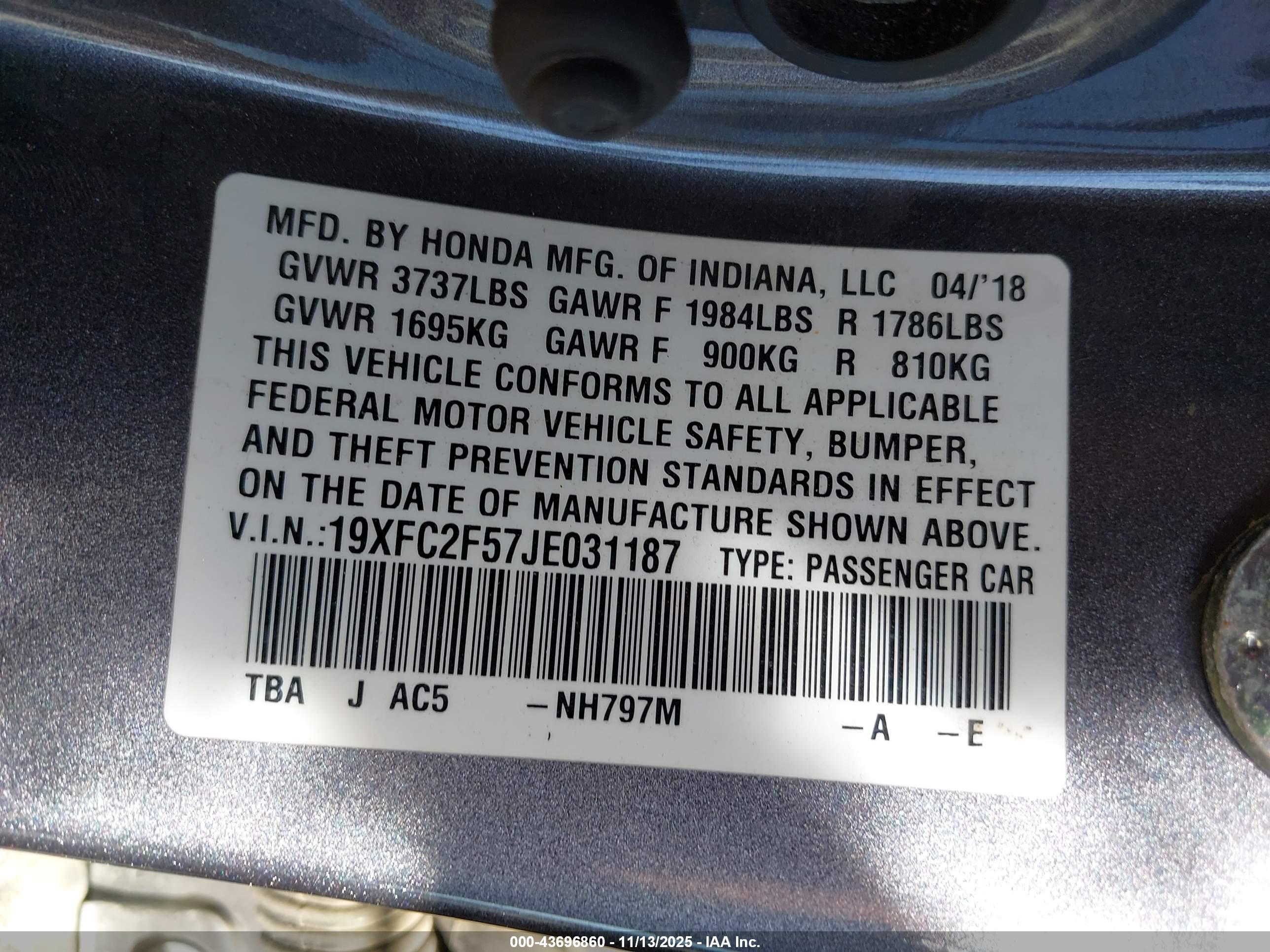 HONDA CIVIC image 9