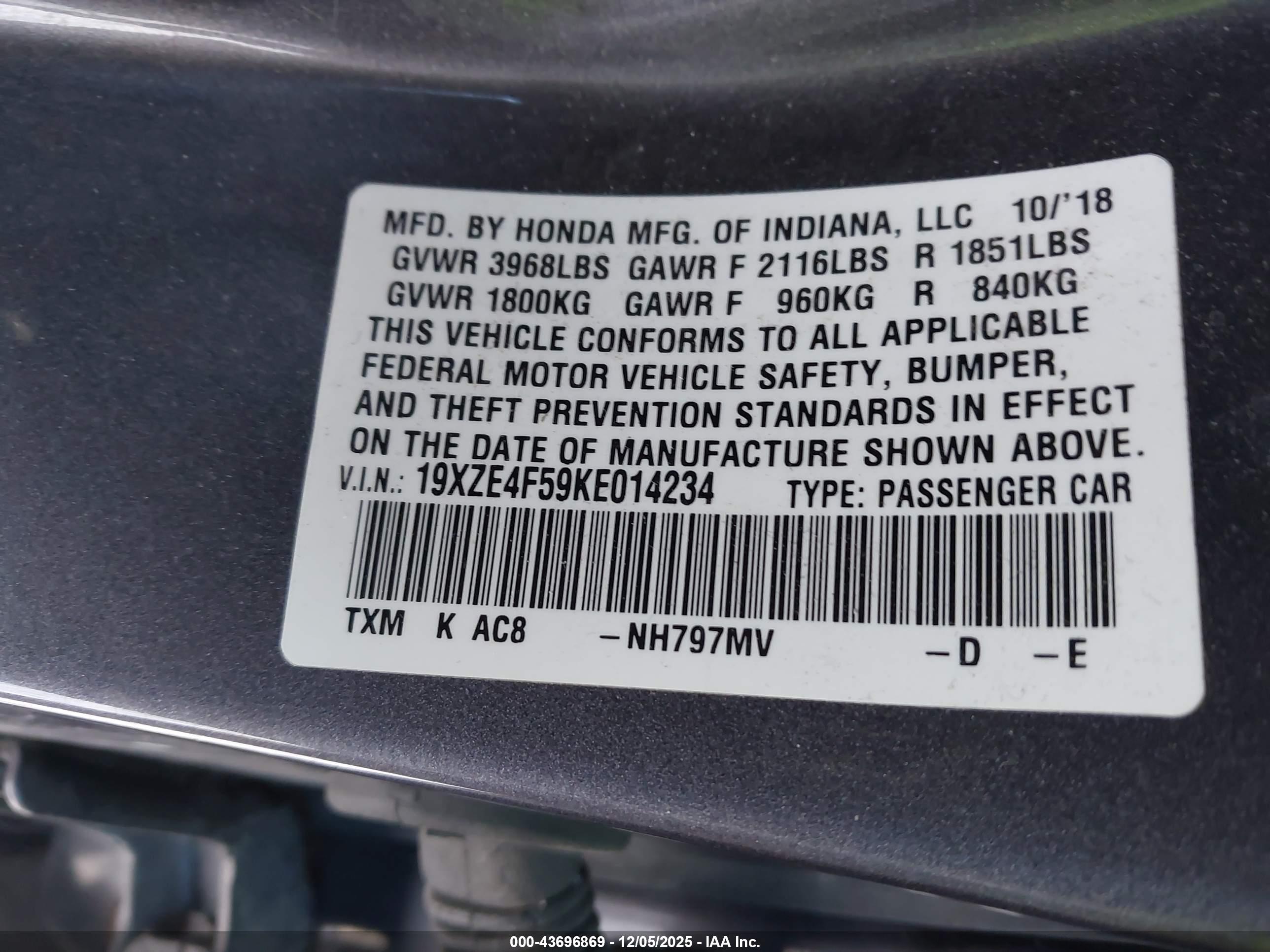 HONDA INSIGHT image 9