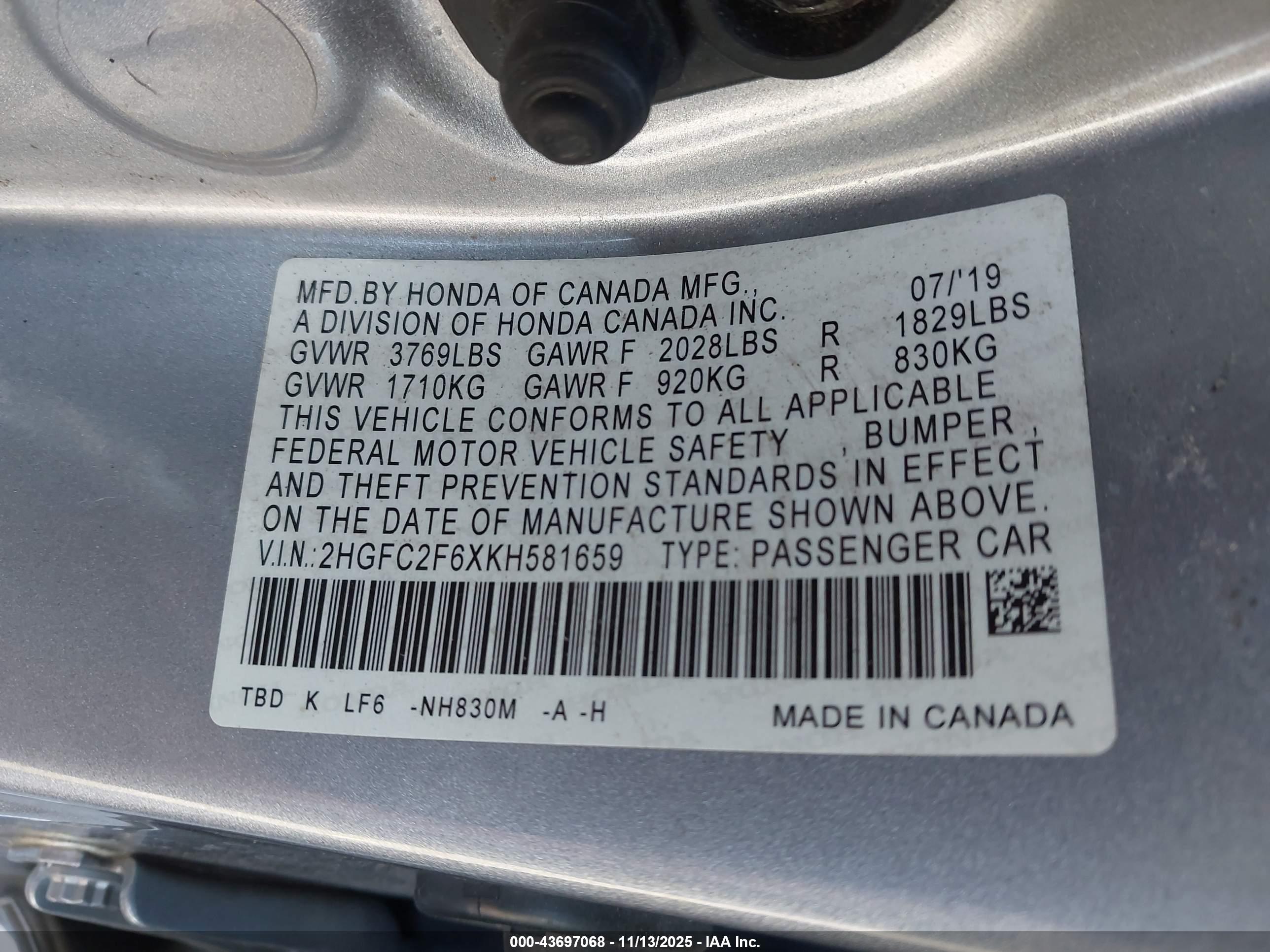 HONDA CIVIC image 9