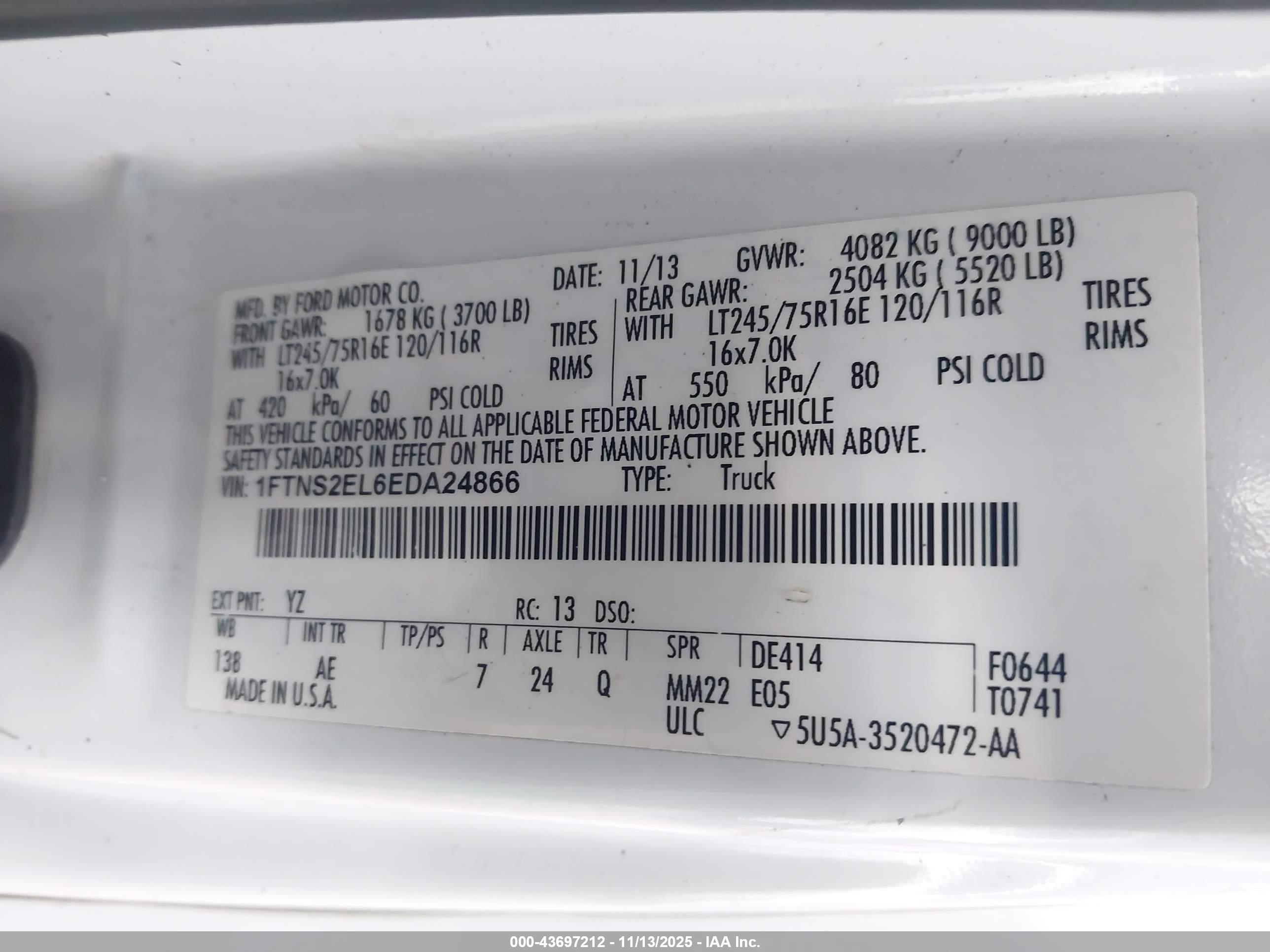 FORD E-250 image 9