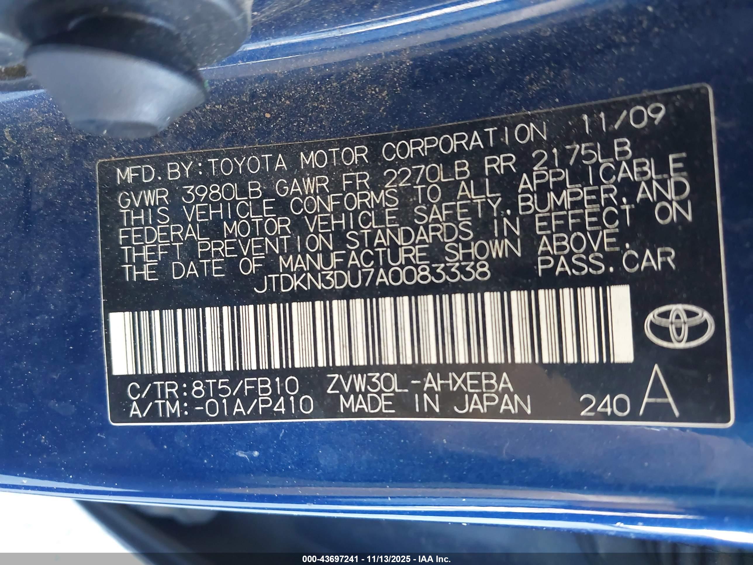 TOYOTA PRIUS image 9