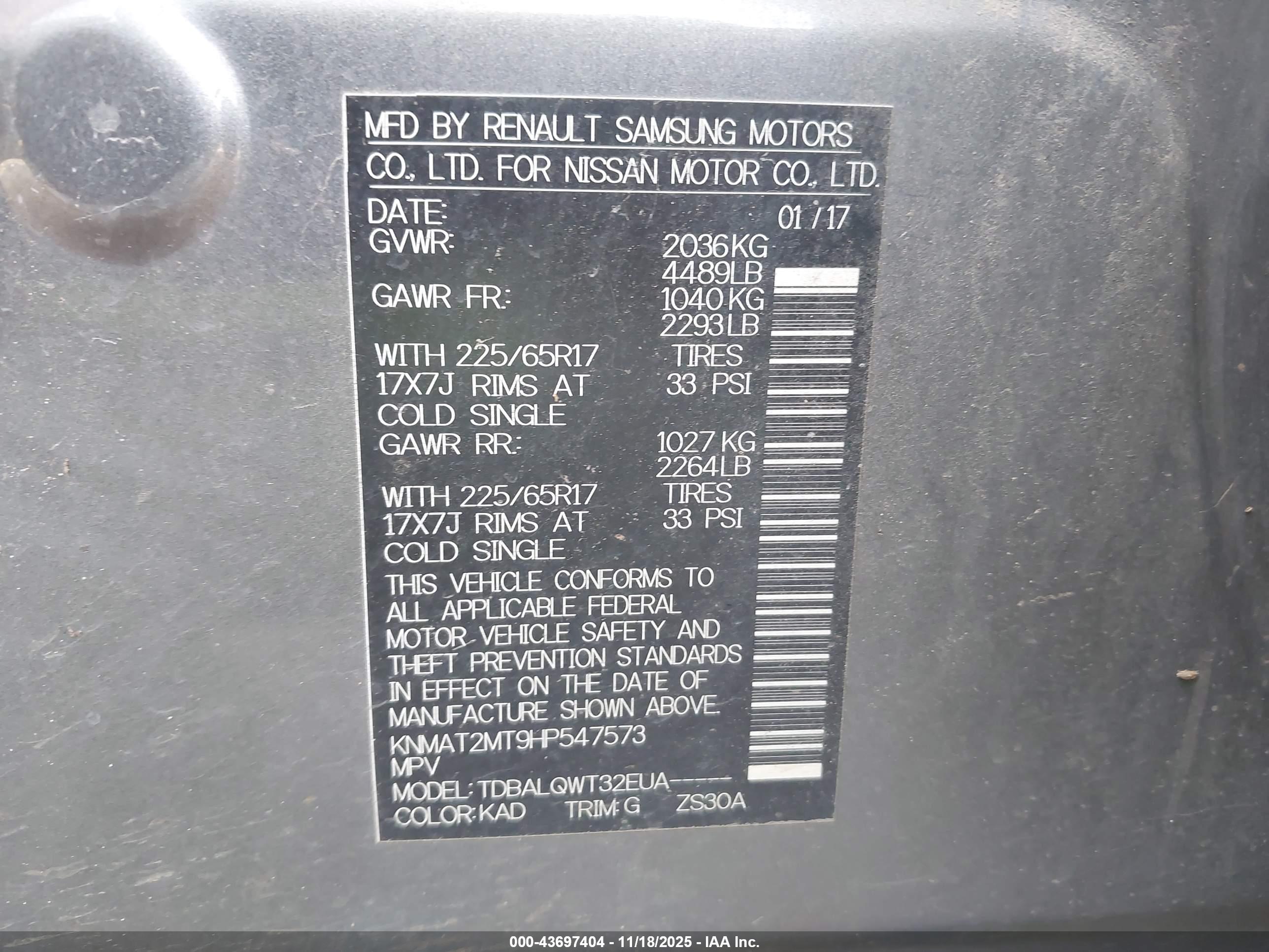NISSAN ROGUE image 9