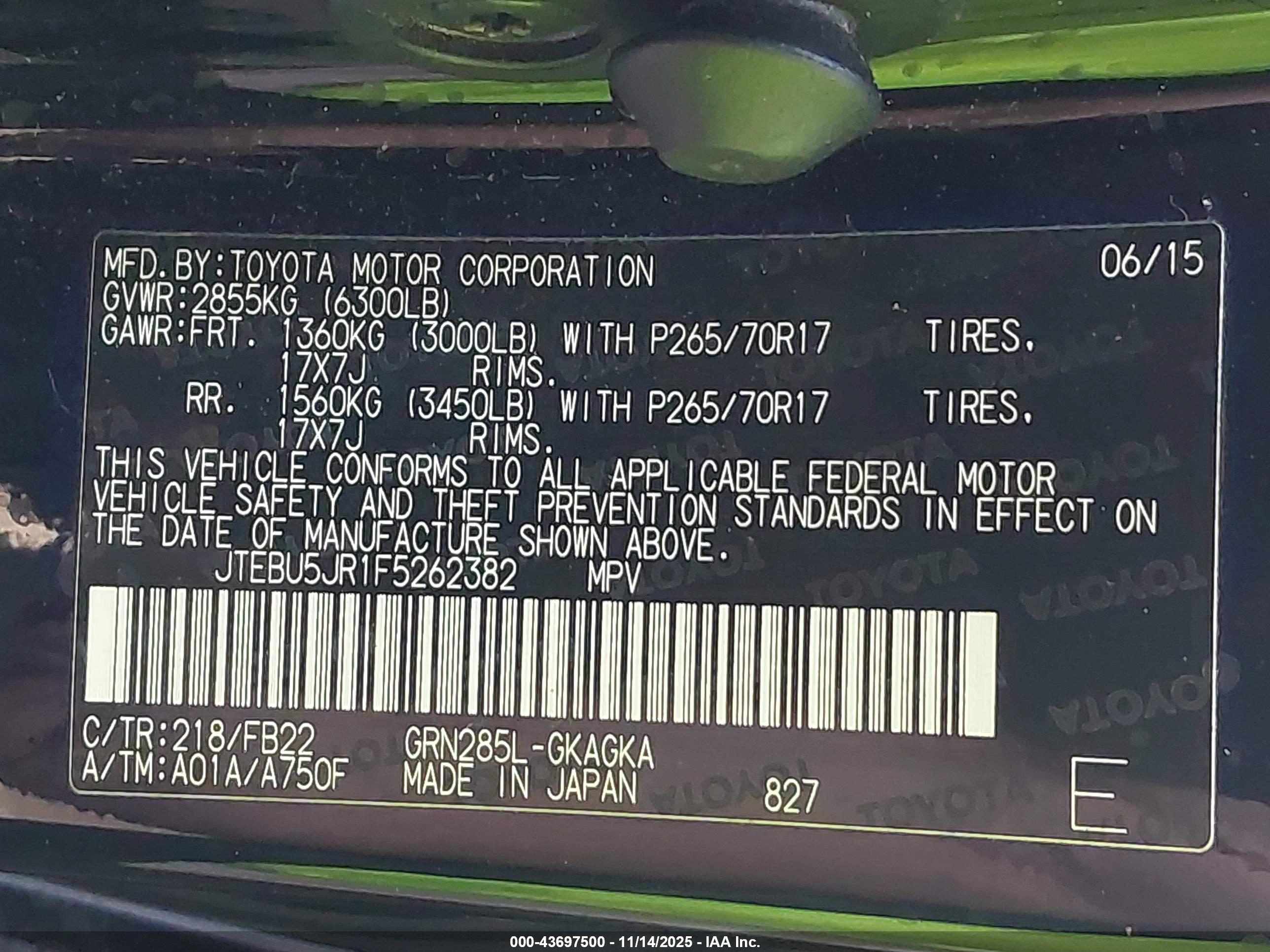 TOYOTA 4RUNNER image 9
