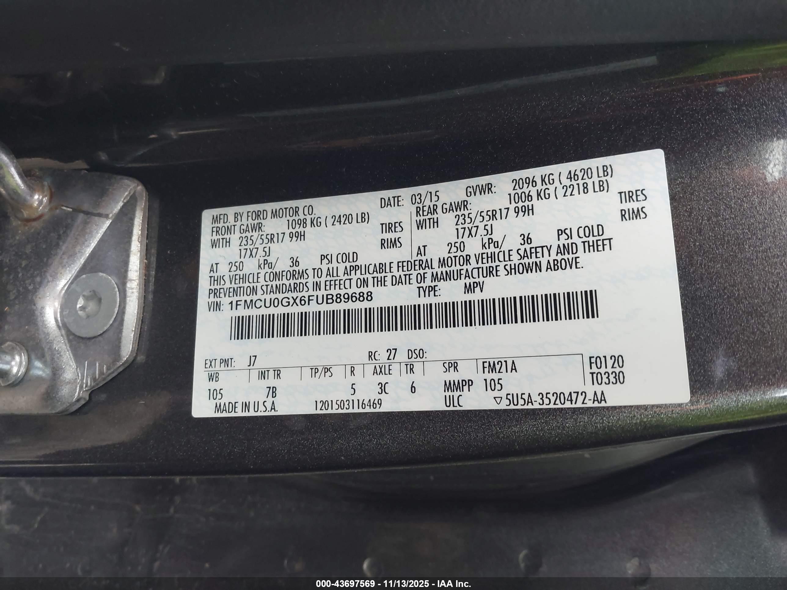FORD ESCAPE image 9