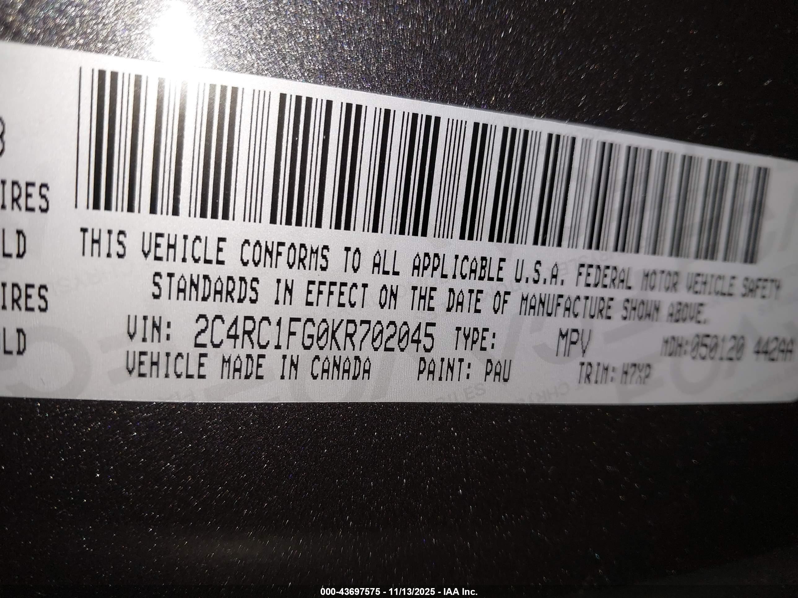 CHRYSLER PACIFICA image 9