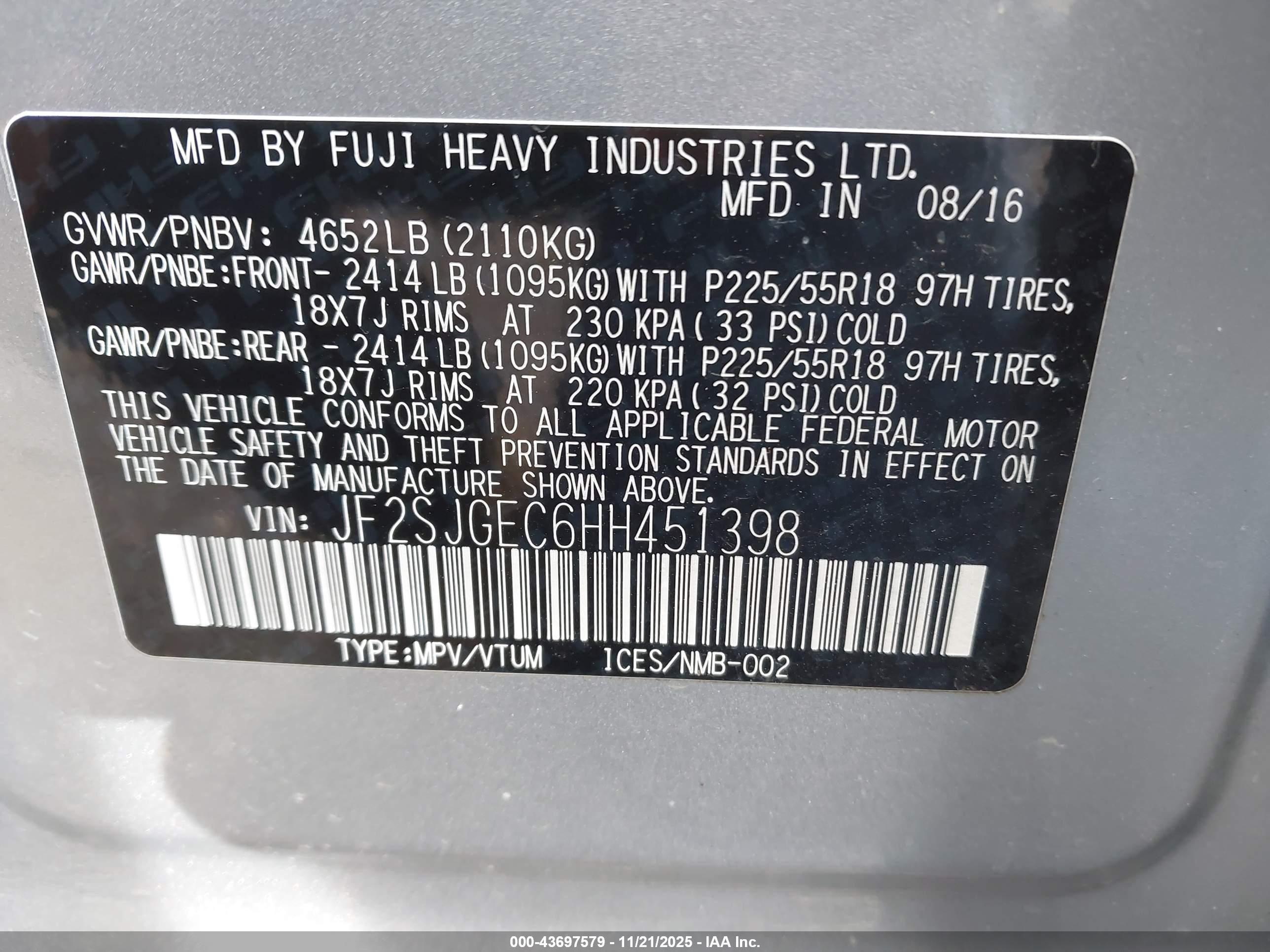 SUBARU FORESTER image 9