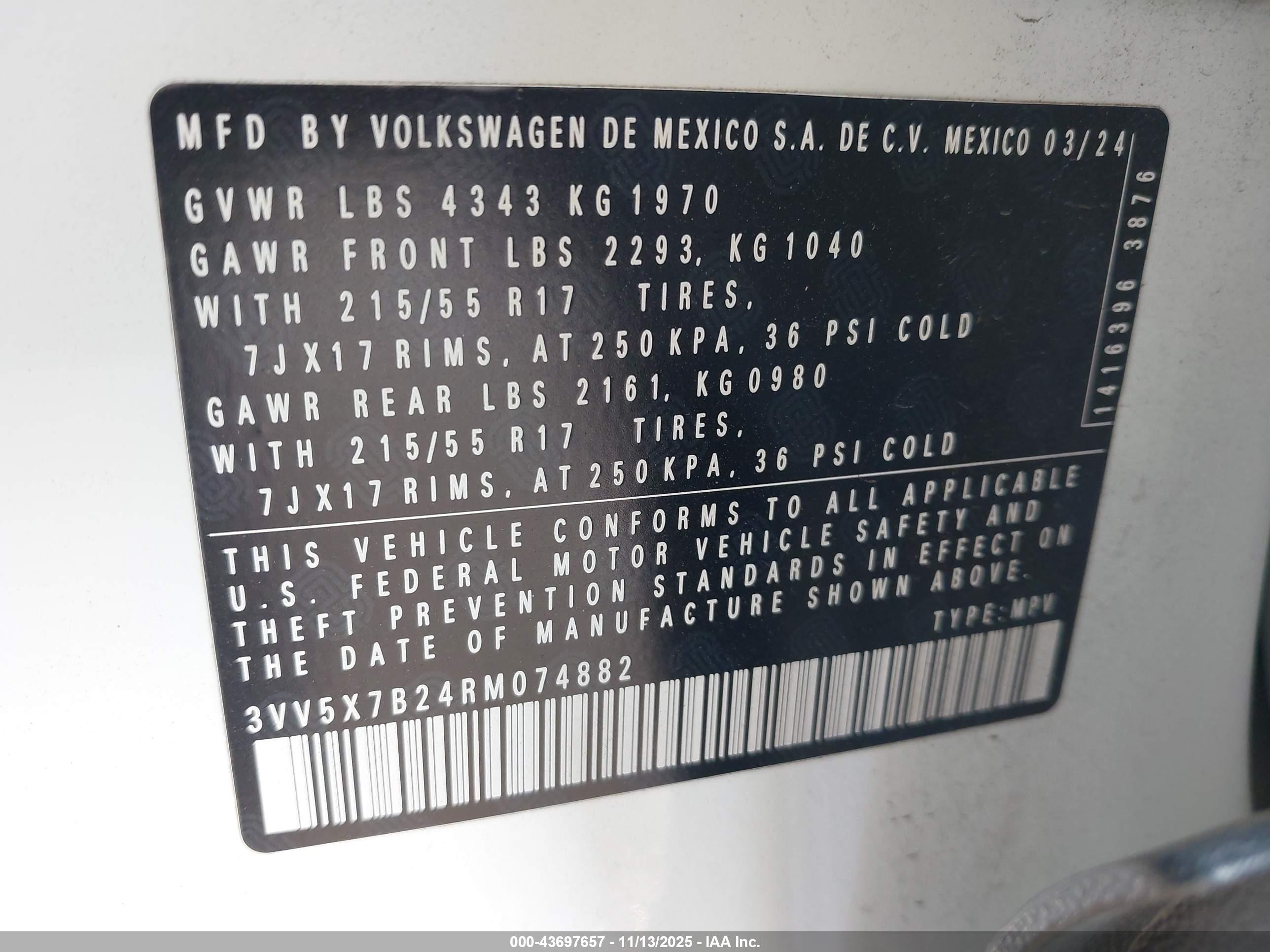 VOLKSWAGEN TAOS image 9