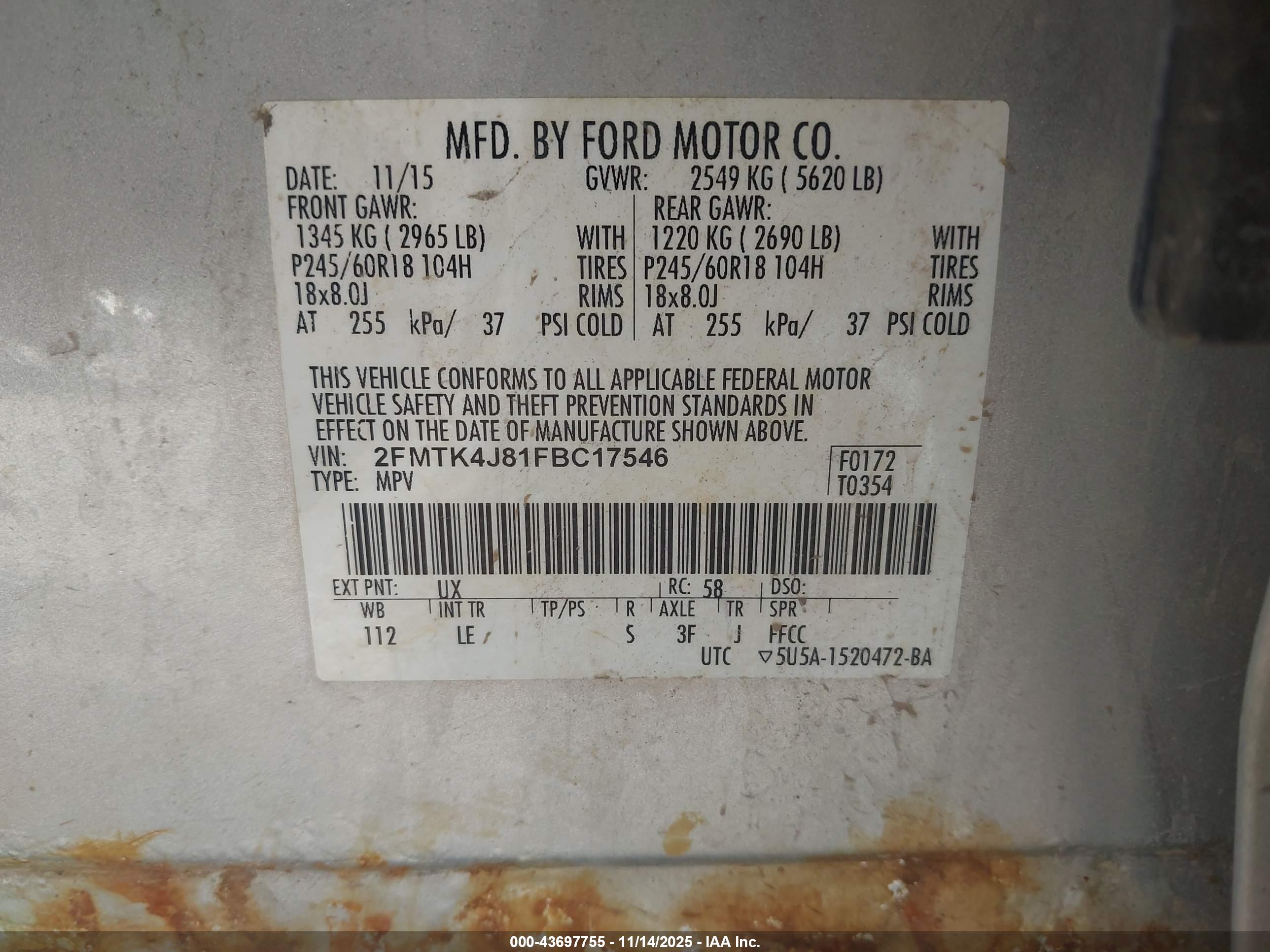 FORD EDGE image 9