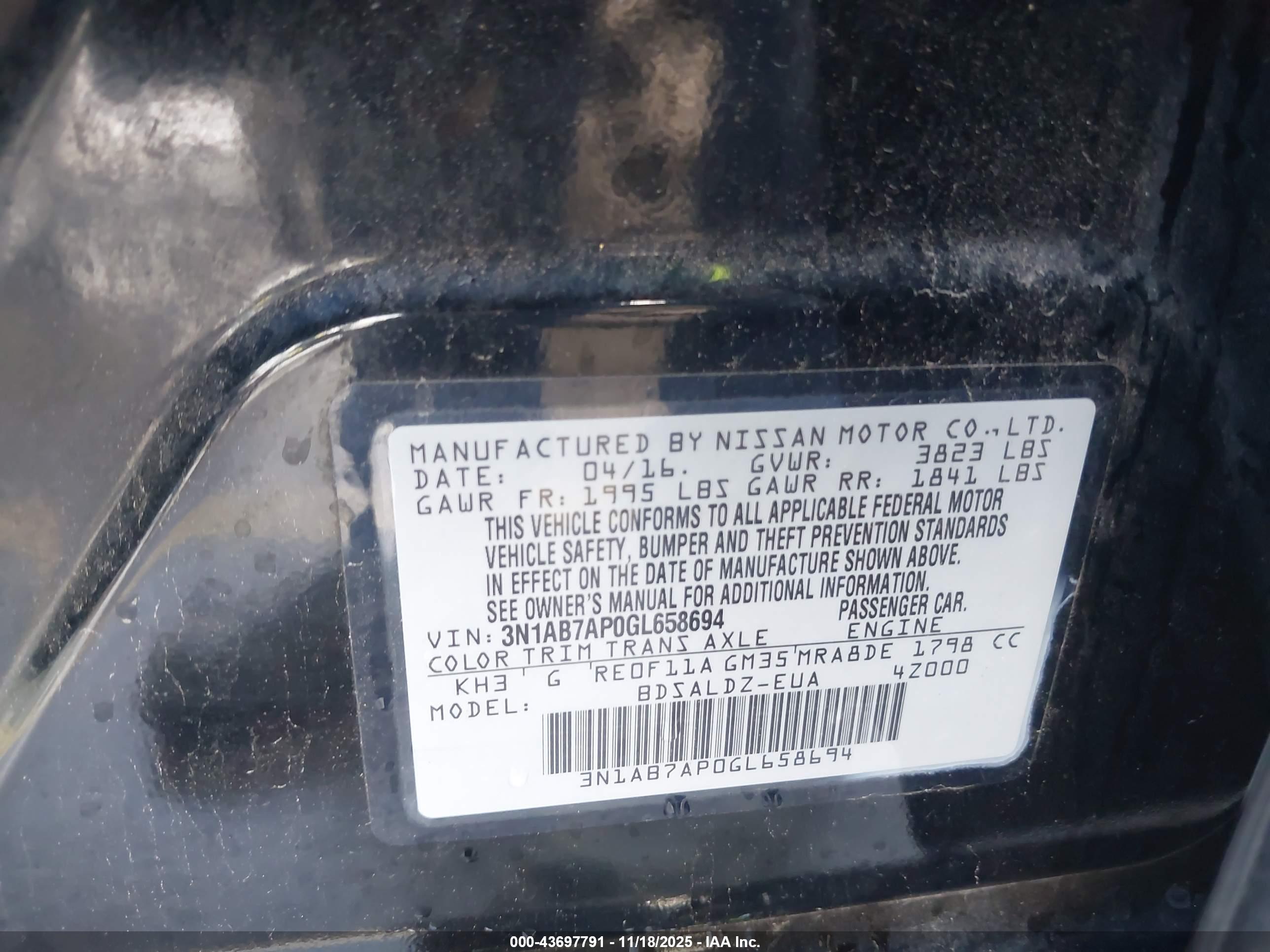 NISSAN SENTRA image 9