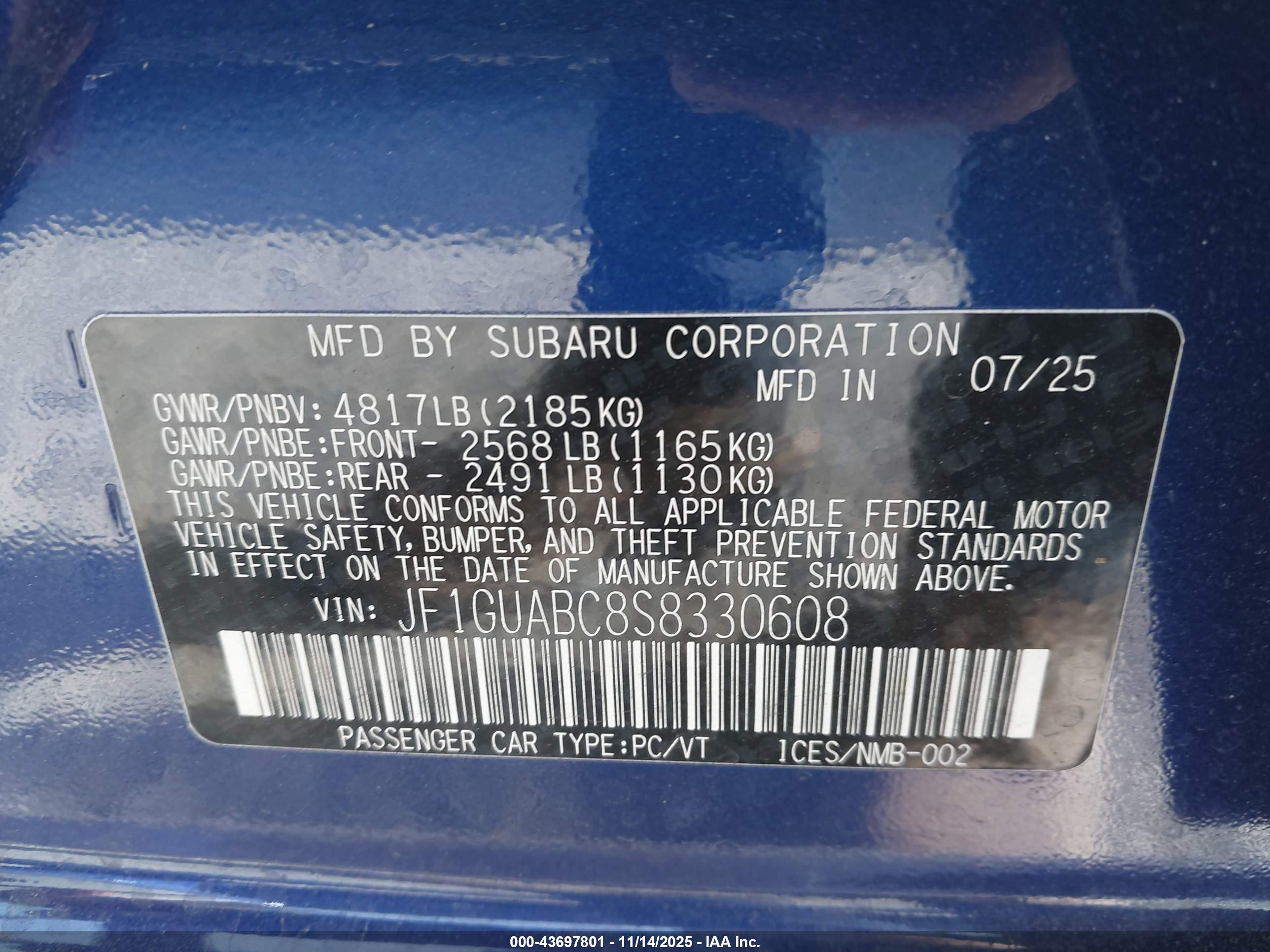SUBARU IMPREZA image 9