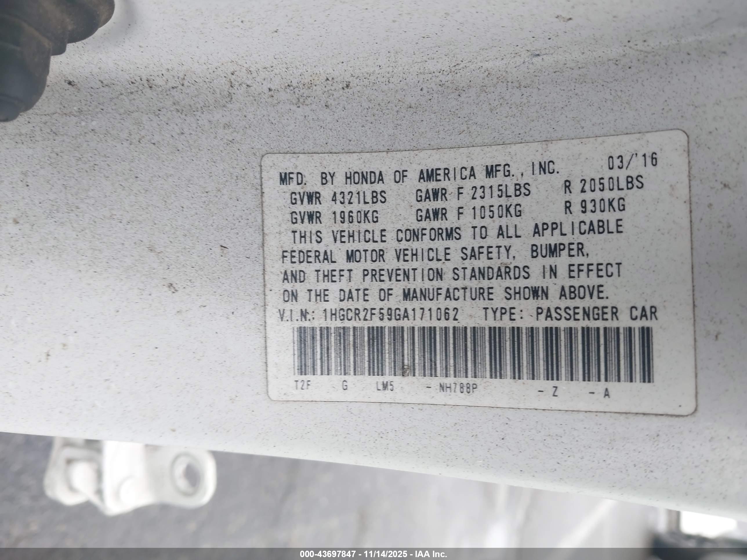 HONDA ACCORD image 9