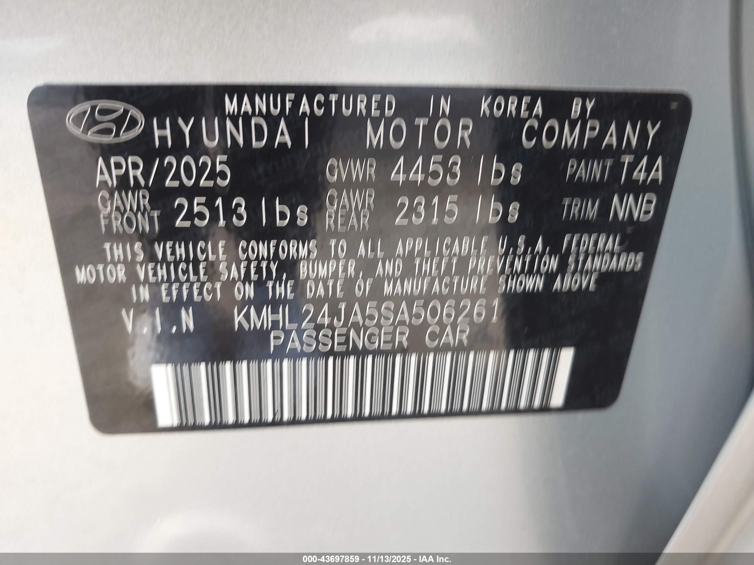HYUNDAI SONATA image 9