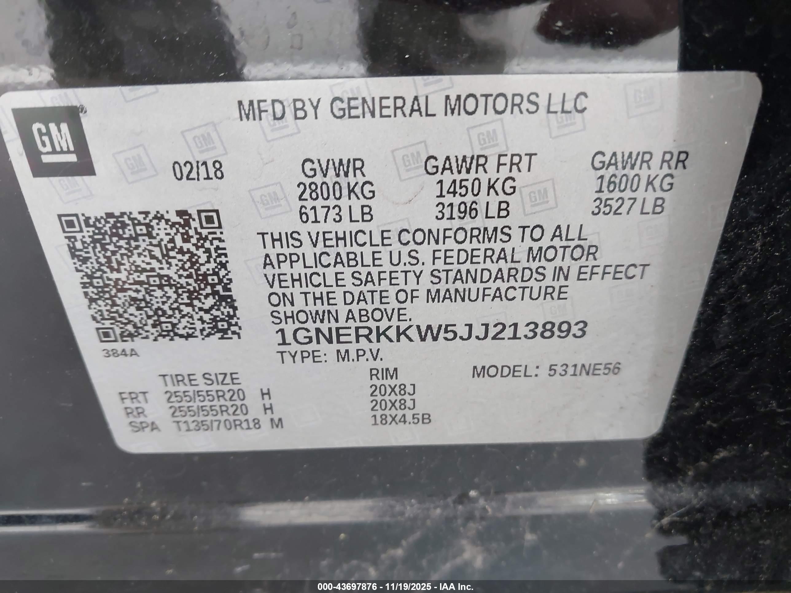 CHEVROLET TRAVERSE image 9