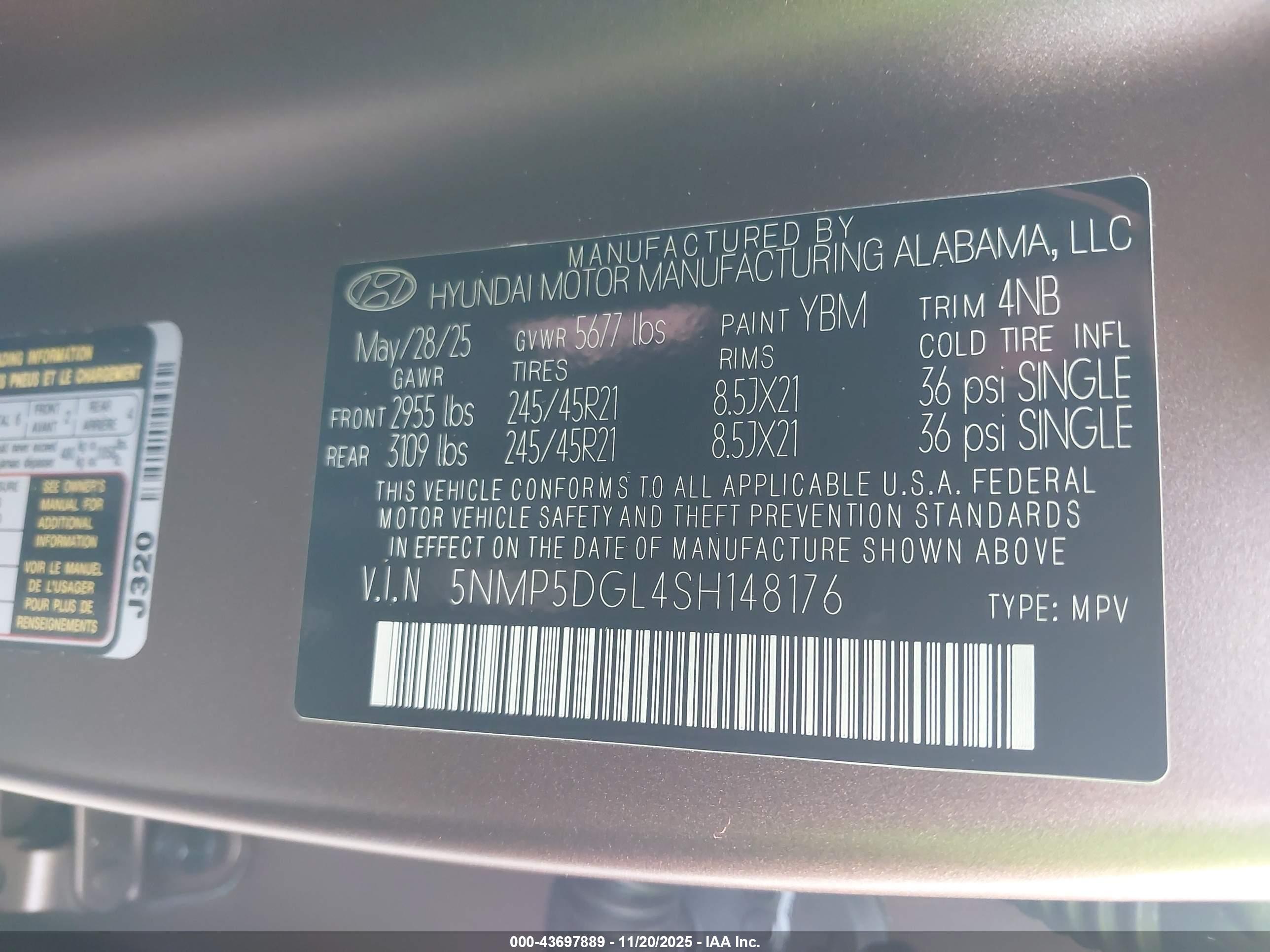 HYUNDAI SANTA image 9