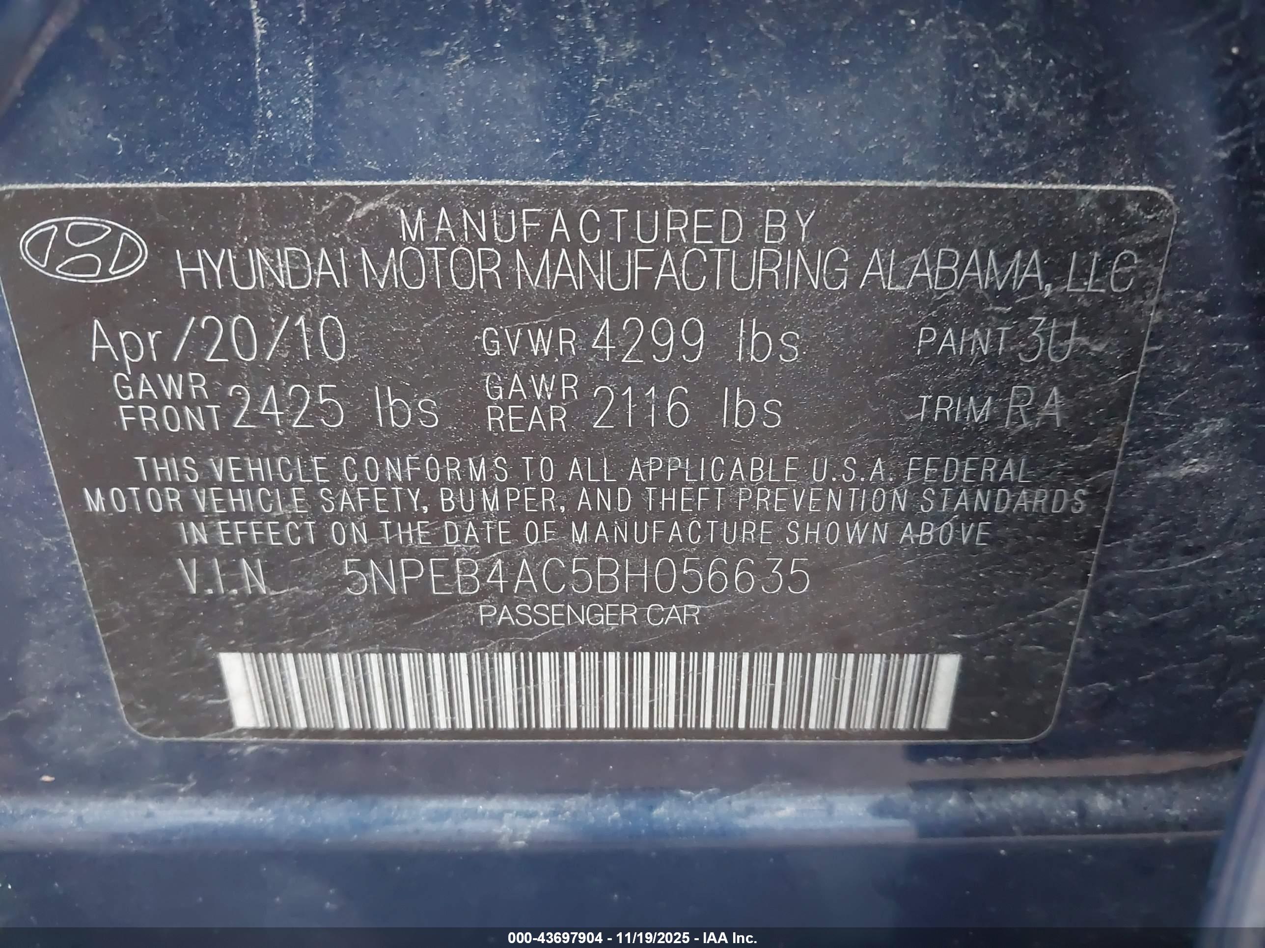 HYUNDAI SONATA image 9