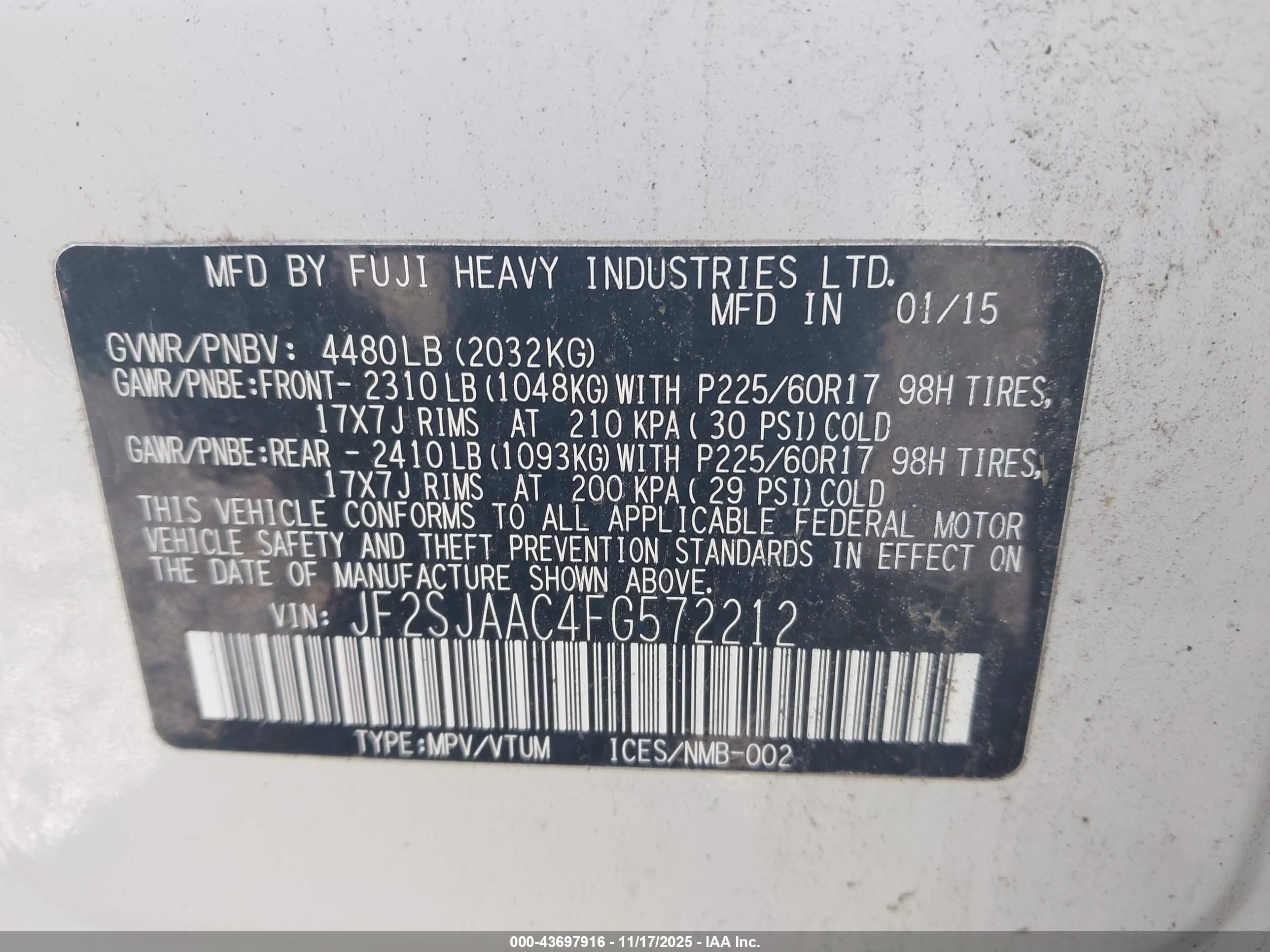 SUBARU FORESTER image 9