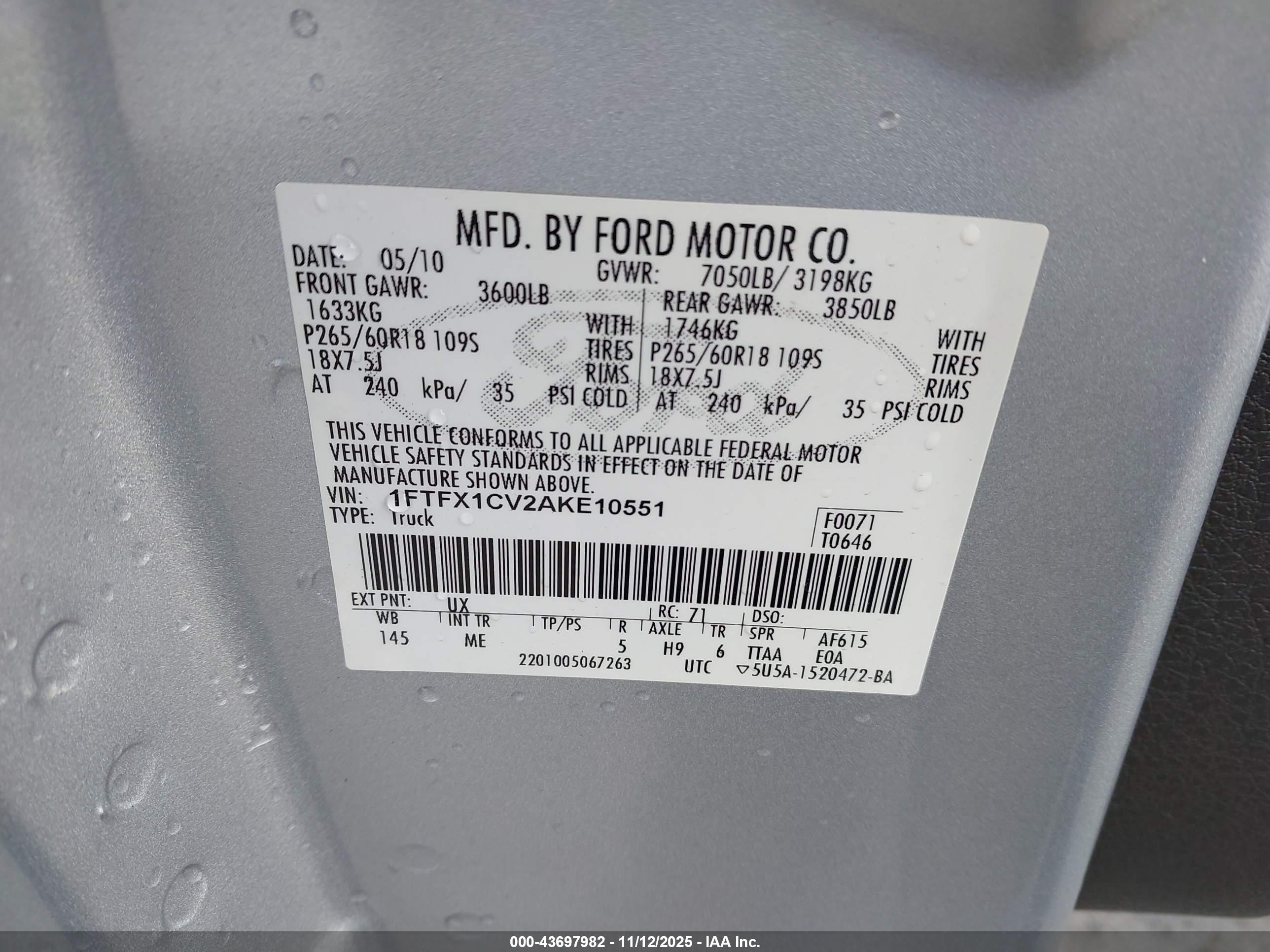 FORD F-150 image 9