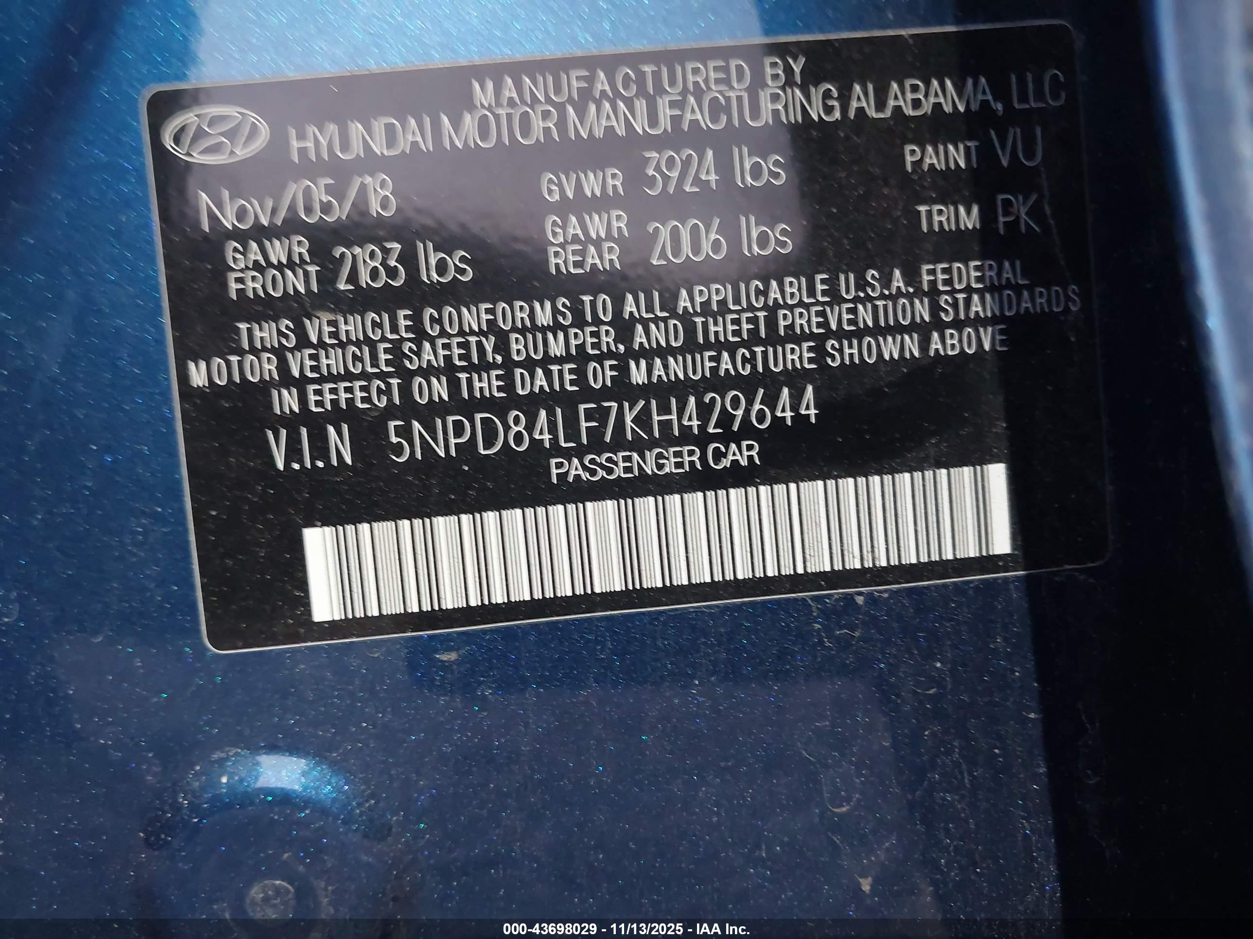 HYUNDAI ELANTRA image 9