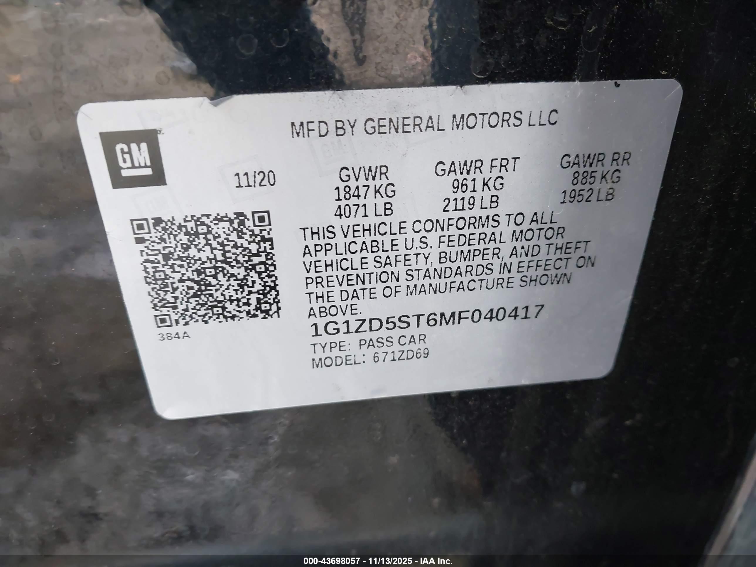 CHEVROLET MALIBU image 9