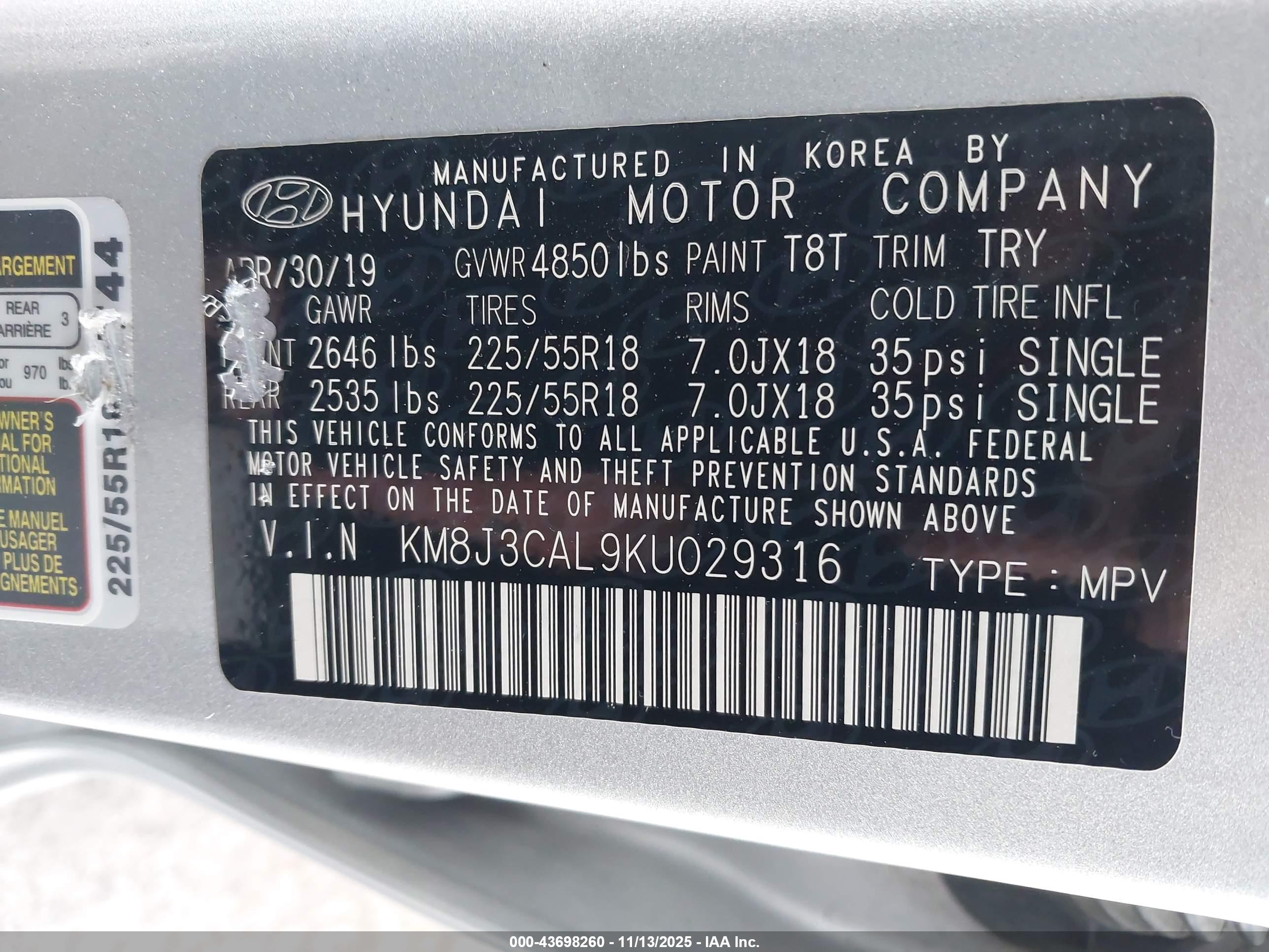 HYUNDAI TUCSON image 9