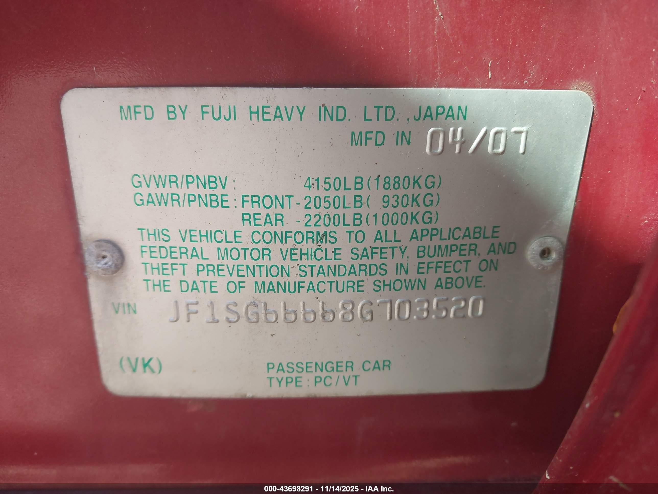 SUBARU FORESTER image 9