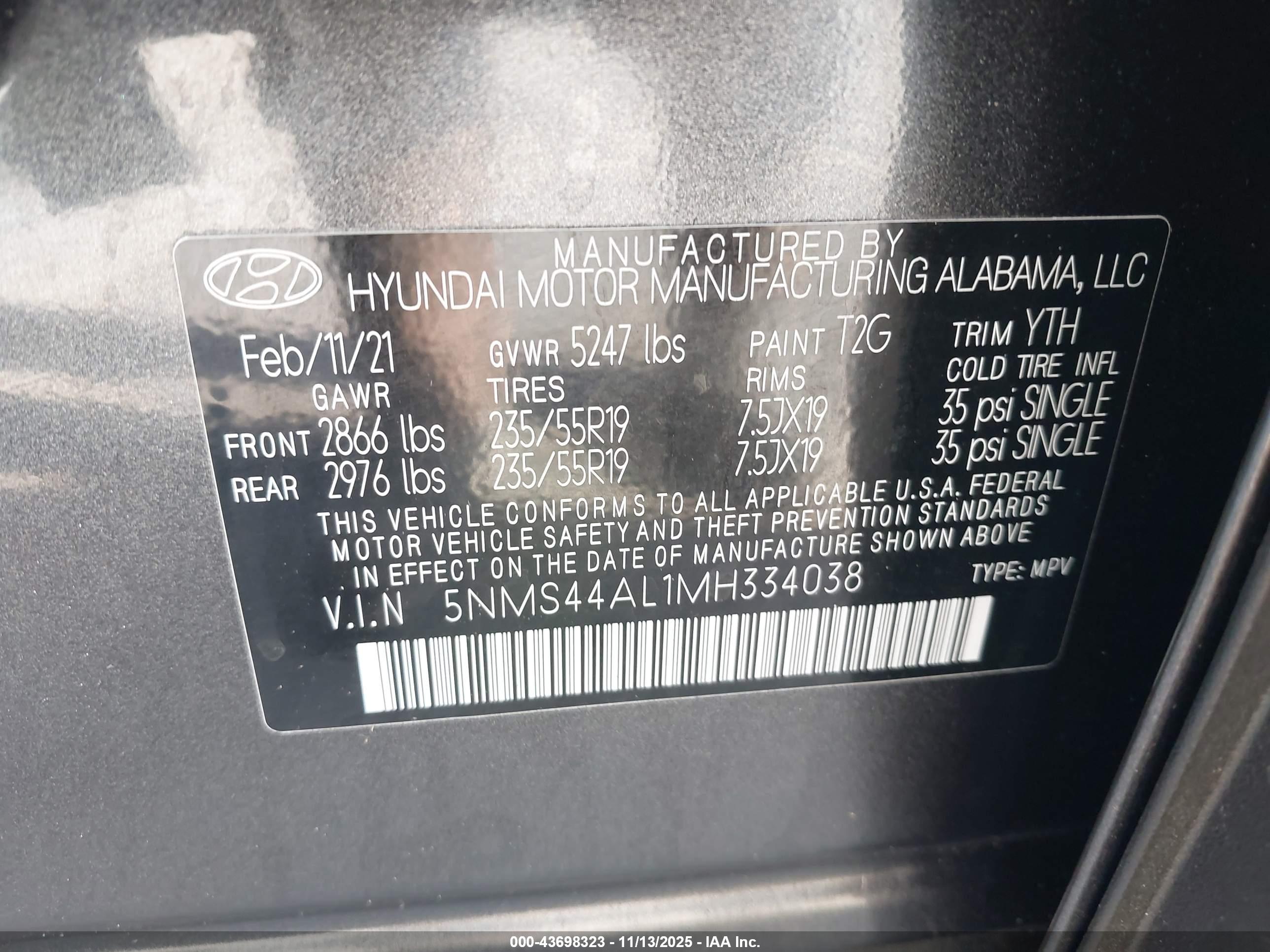 HYUNDAI SANTA image 9