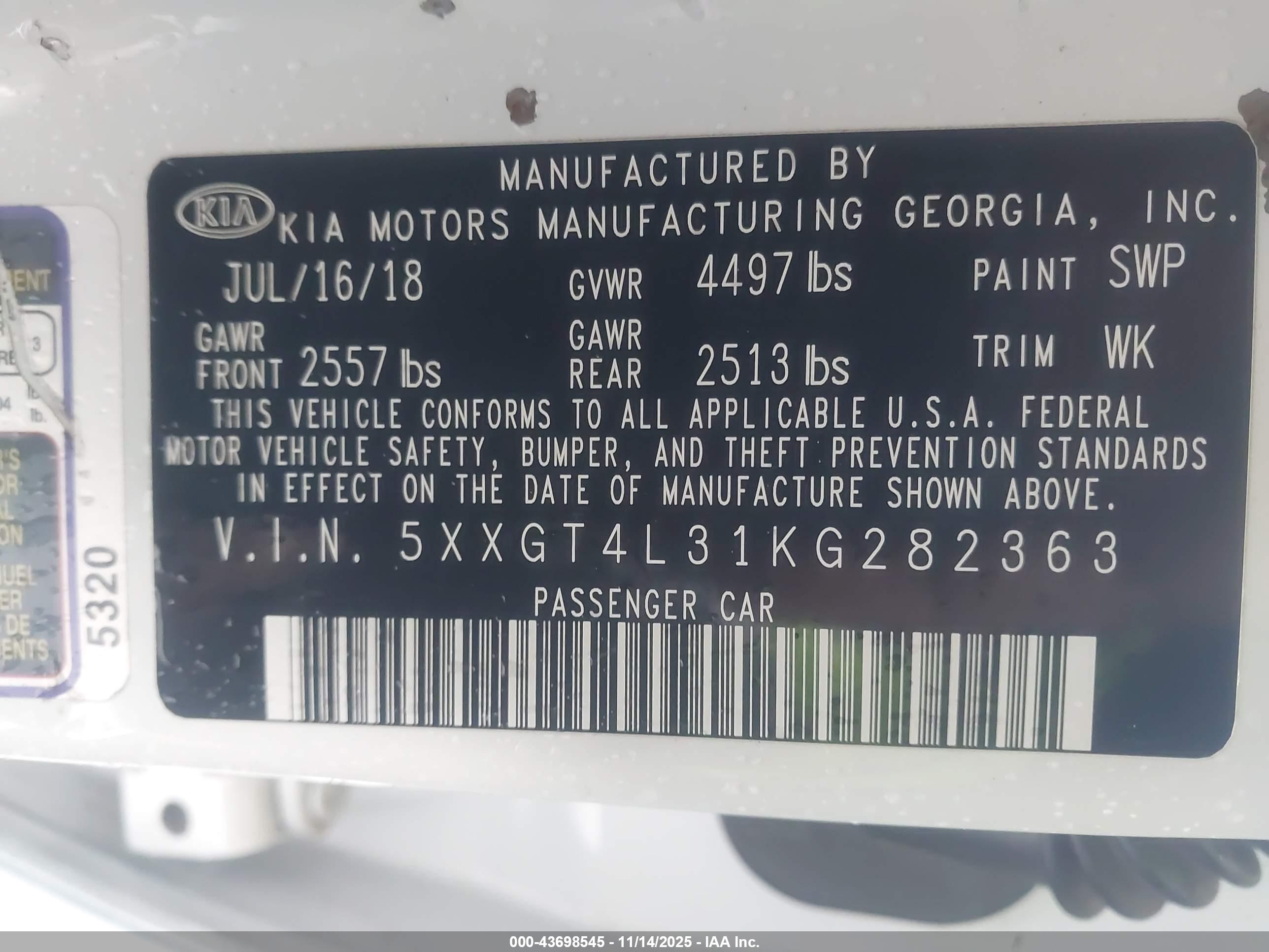 KIA OPTIMA image 9