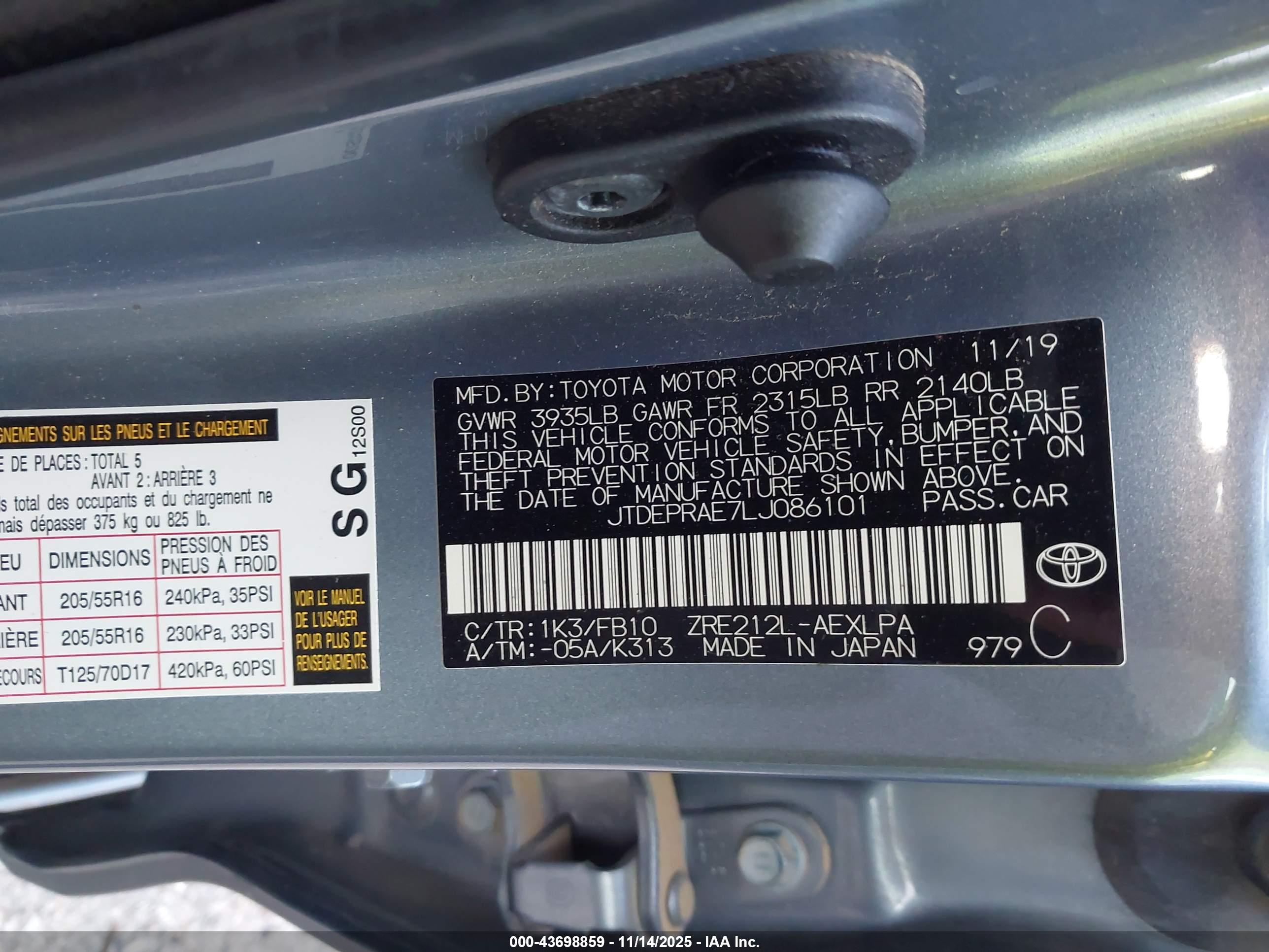TOYOTA COROLLA image 9