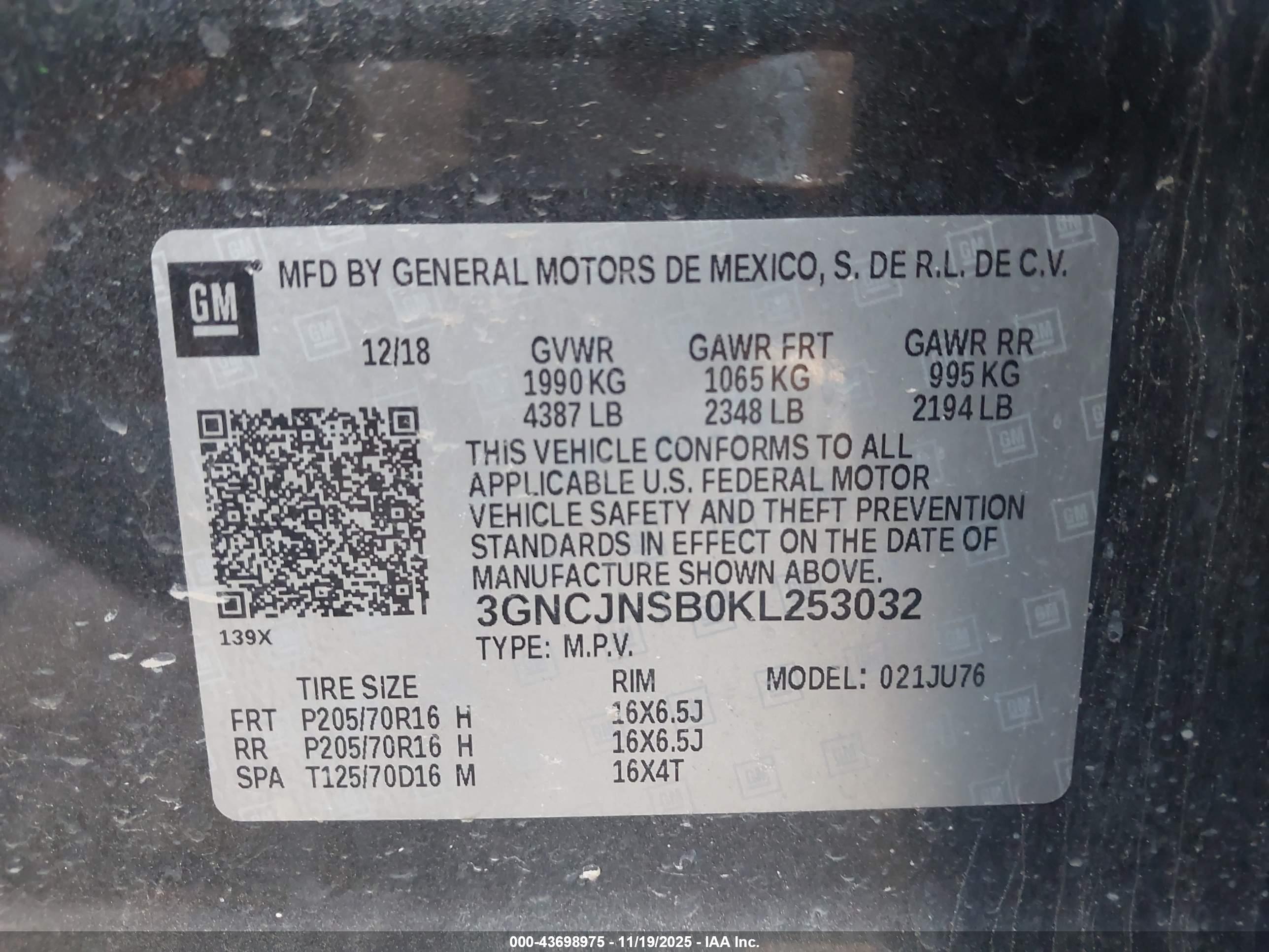 CHEVROLET TRAX image 9