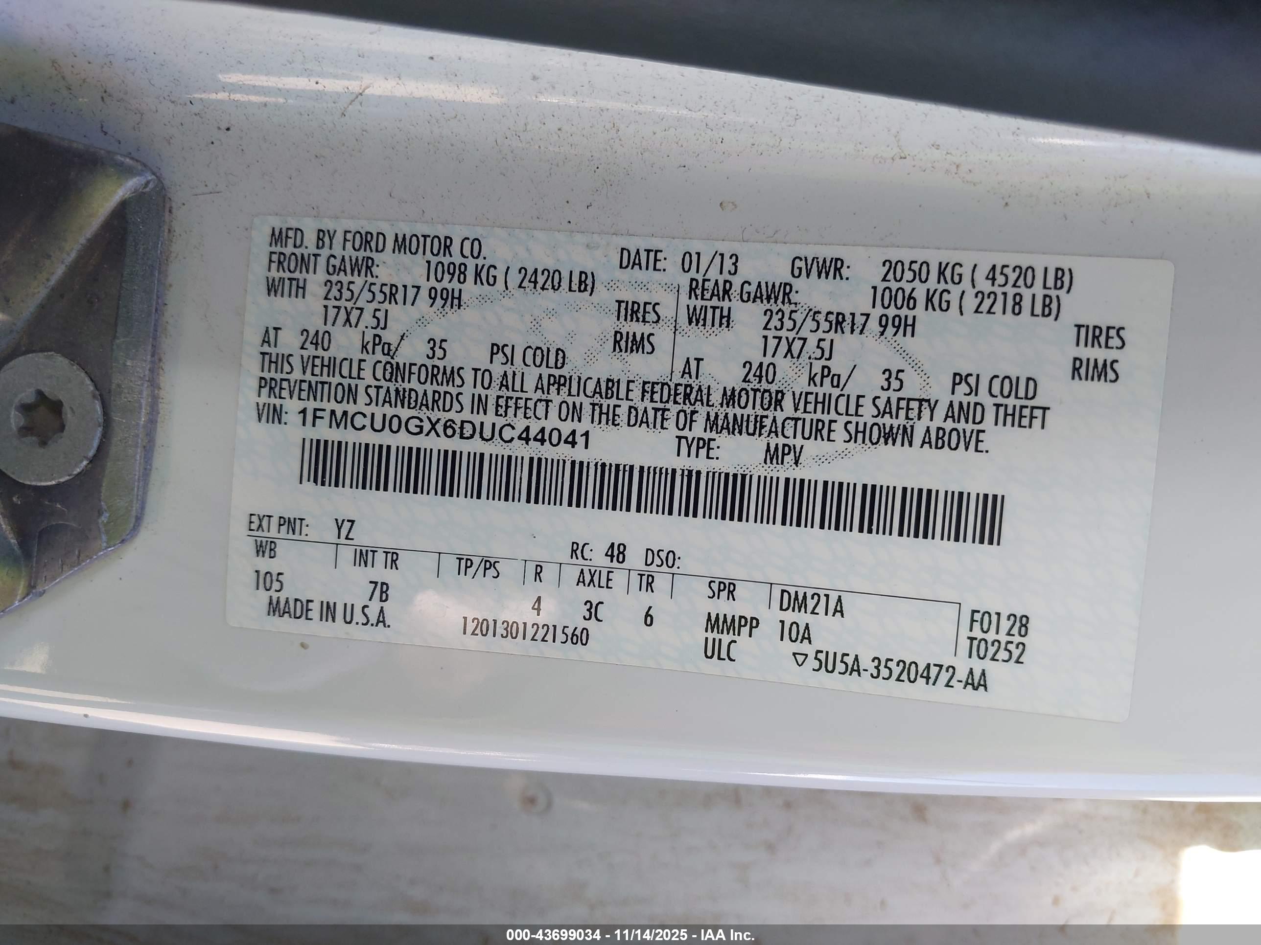 FORD ESCAPE image 9