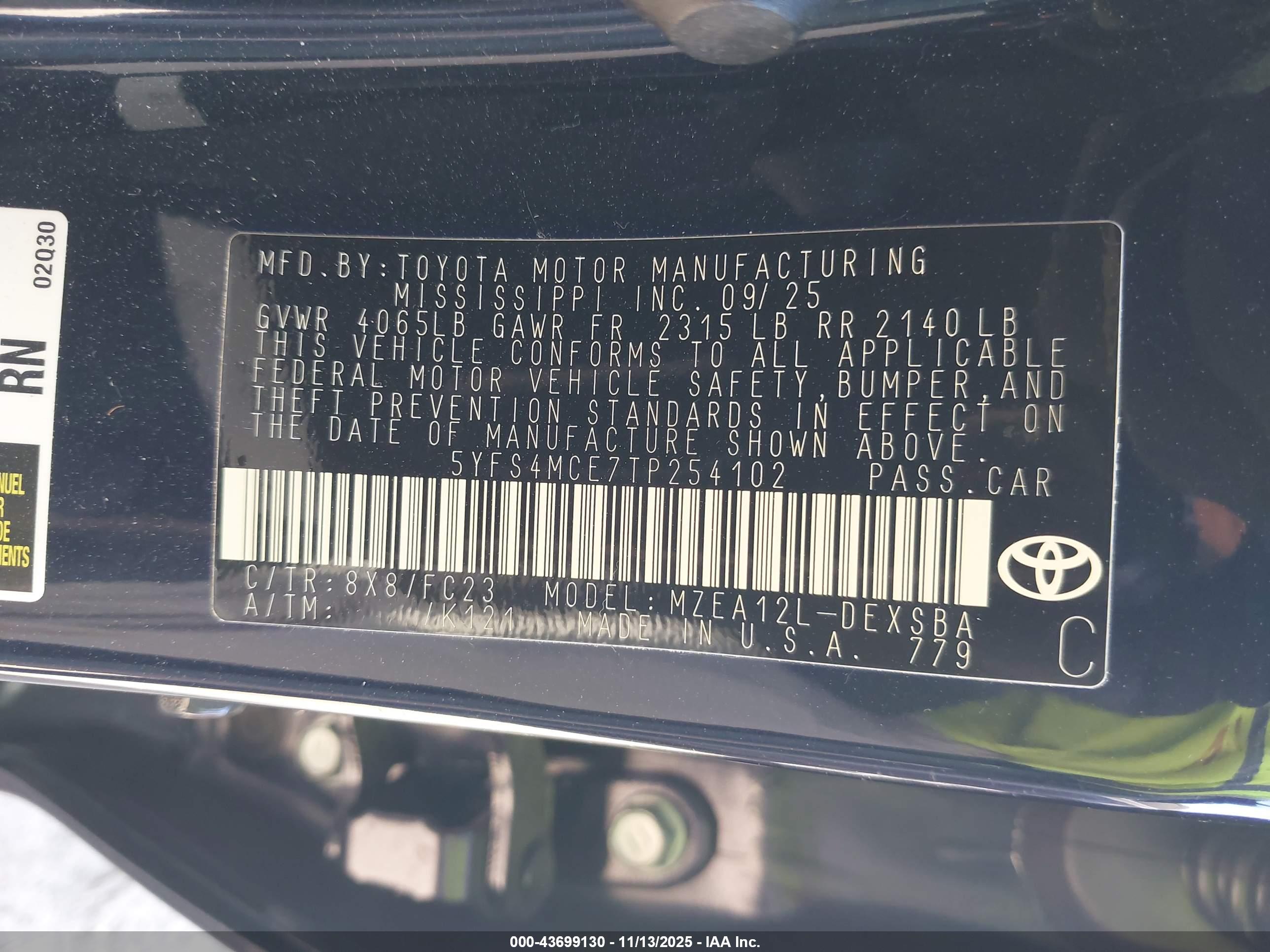 TOYOTA COROLLA image 9