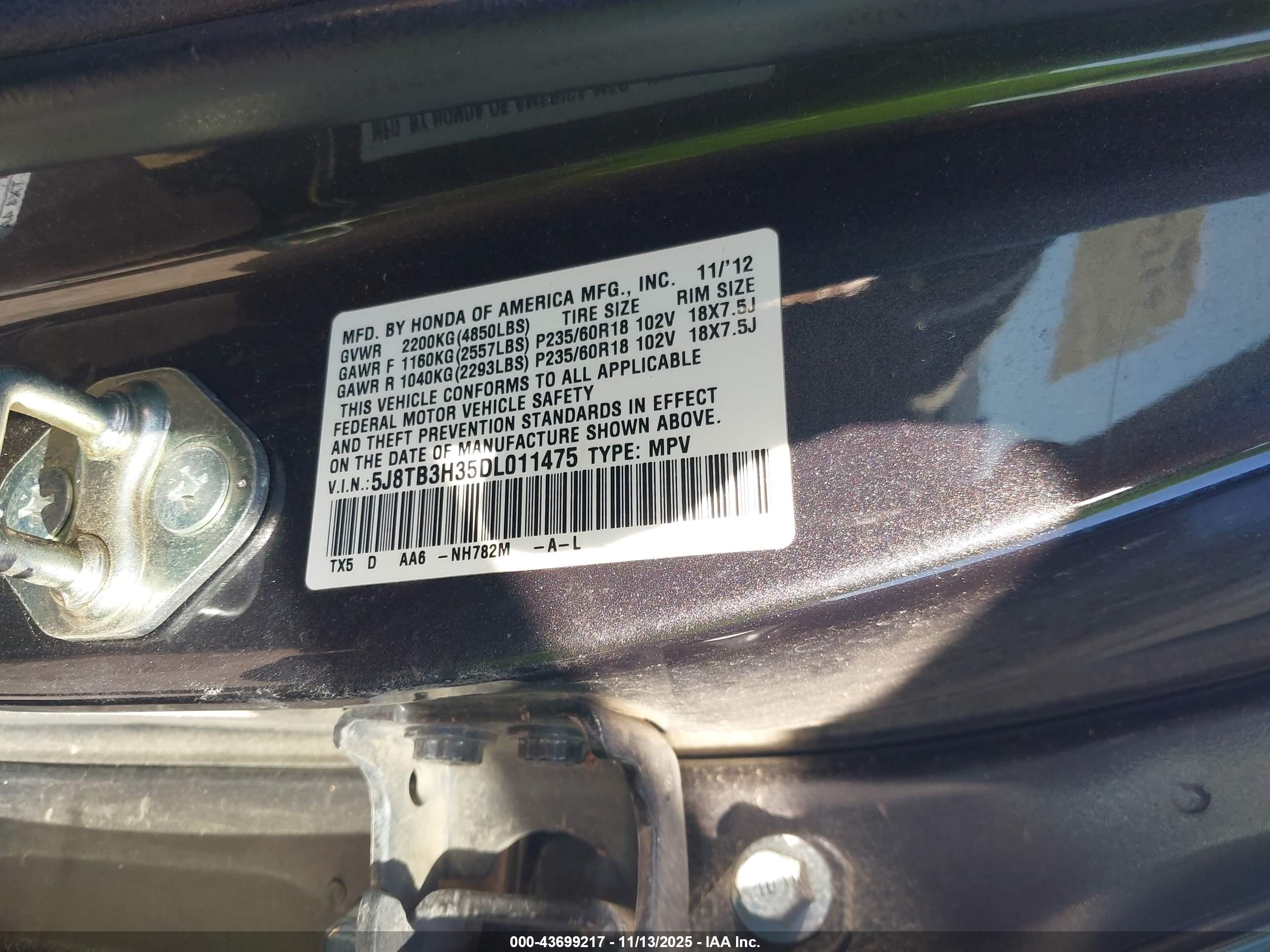 ACURA RDX image 9