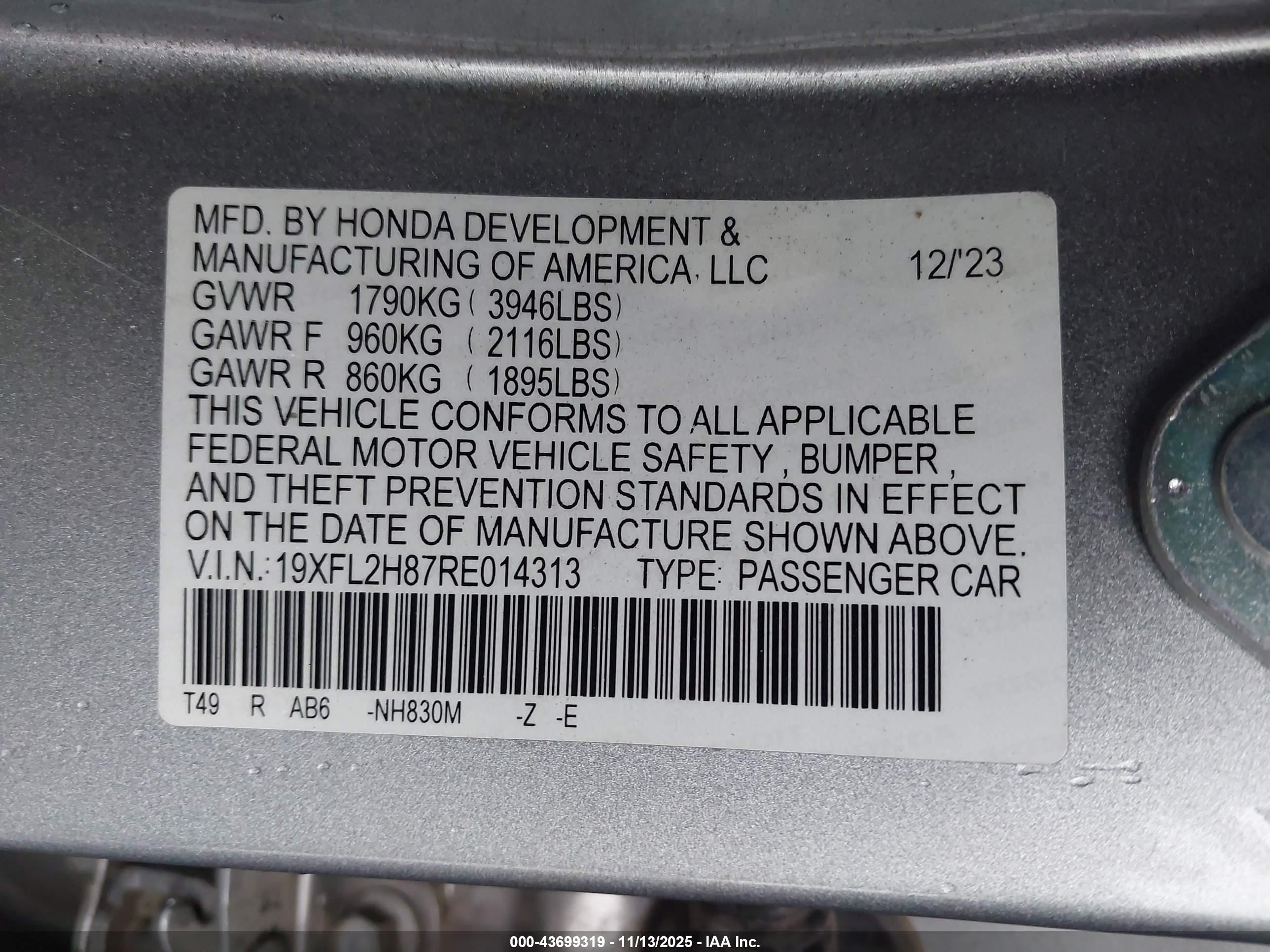 HONDA CIVIC image 9