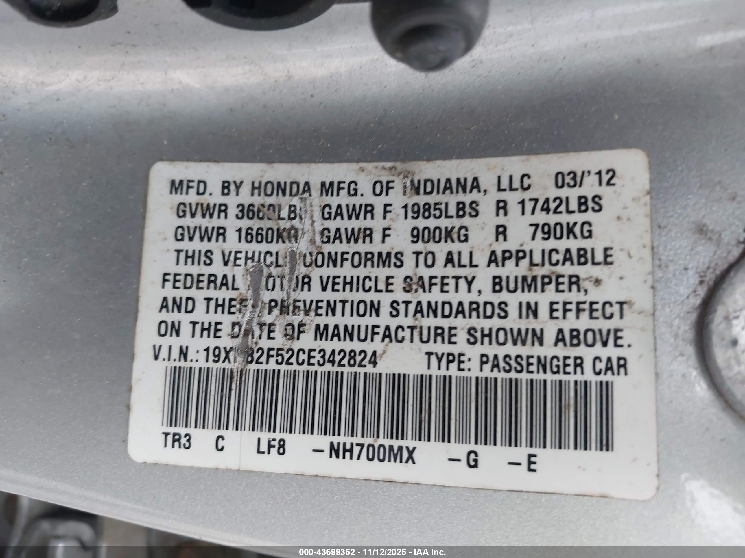 HONDA CIVIC image 9