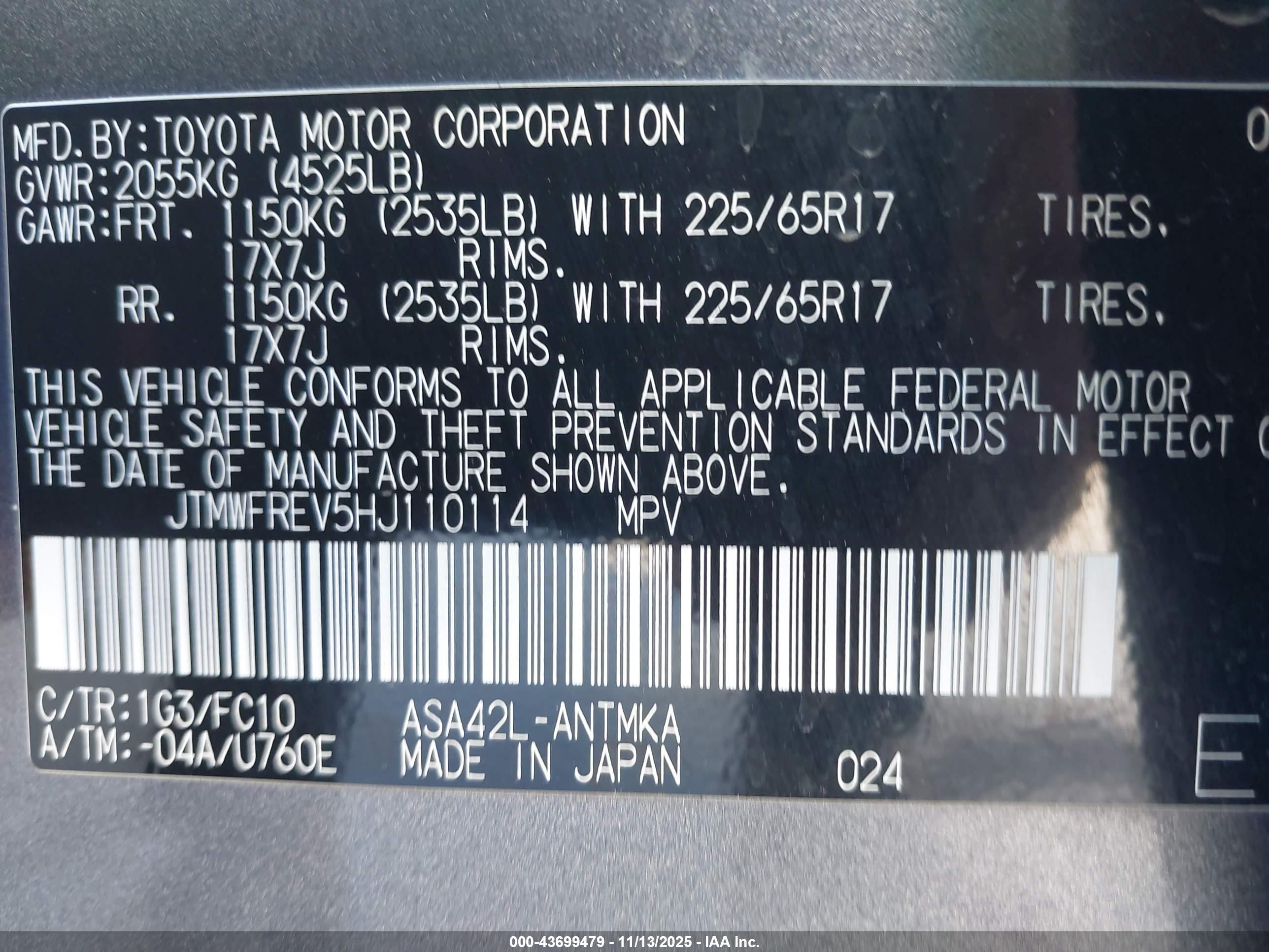 TOYOTA RAV4 image 9
