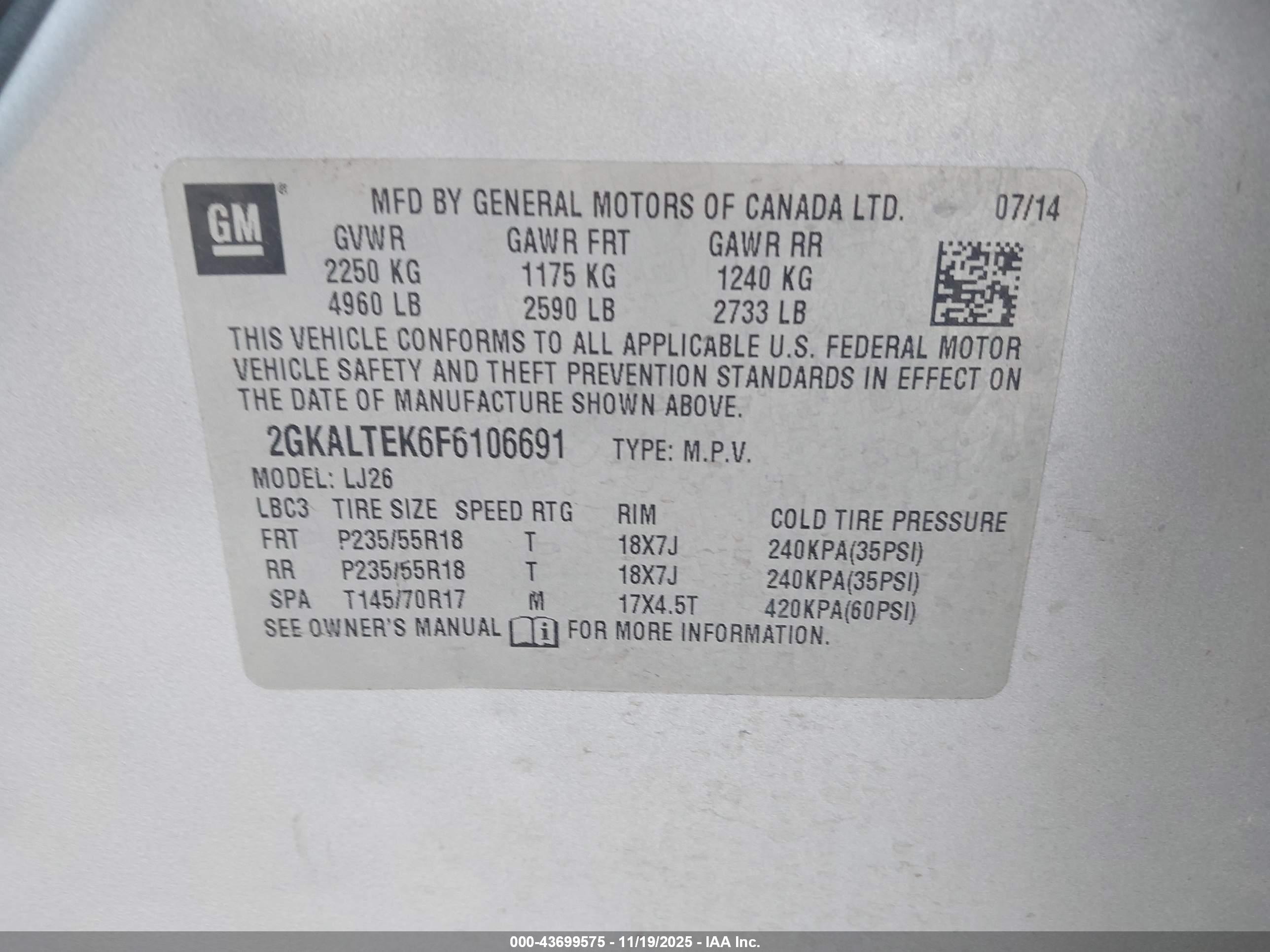 GMC TERRAIN image 9