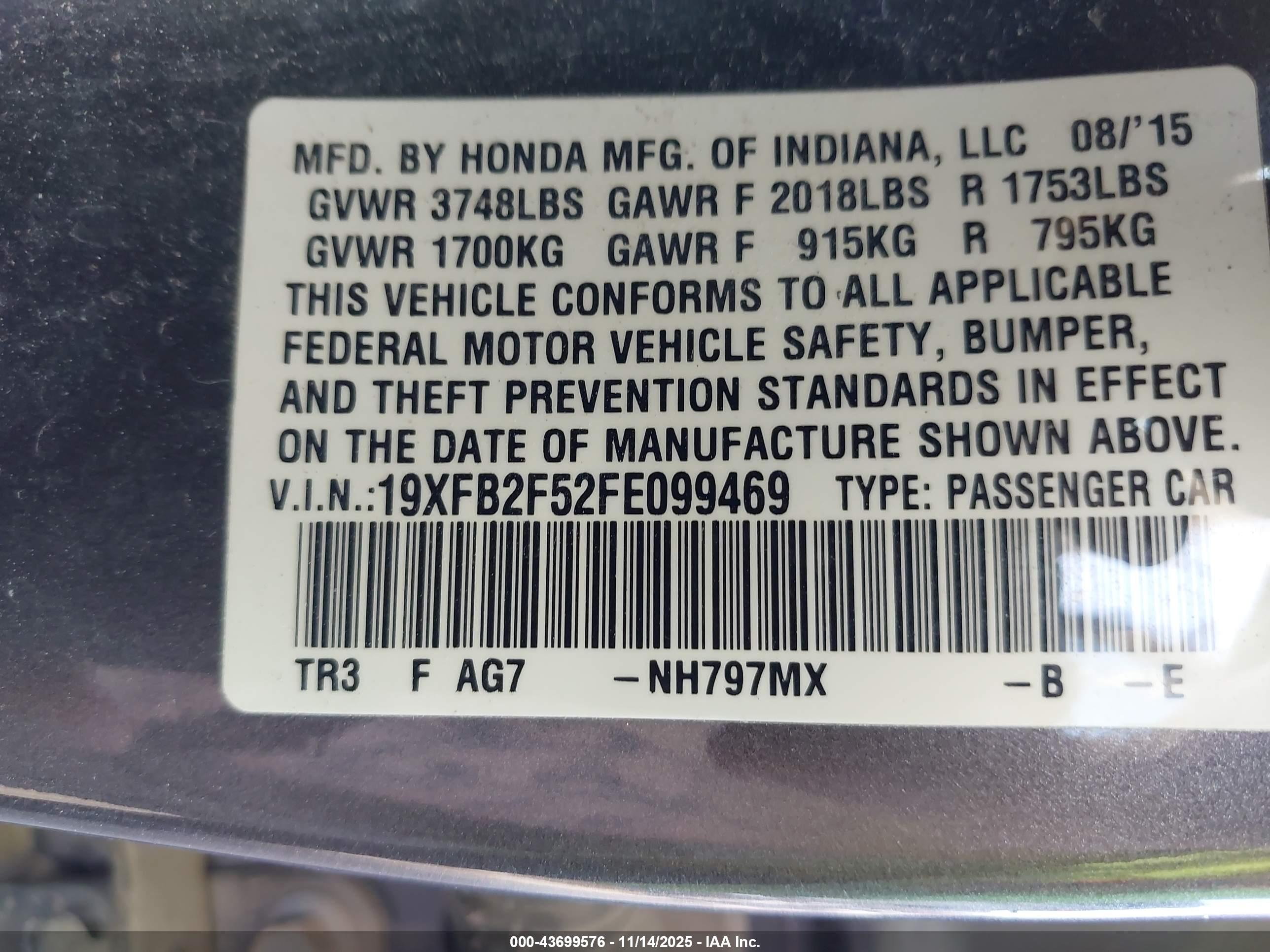 HONDA CIVIC image 9