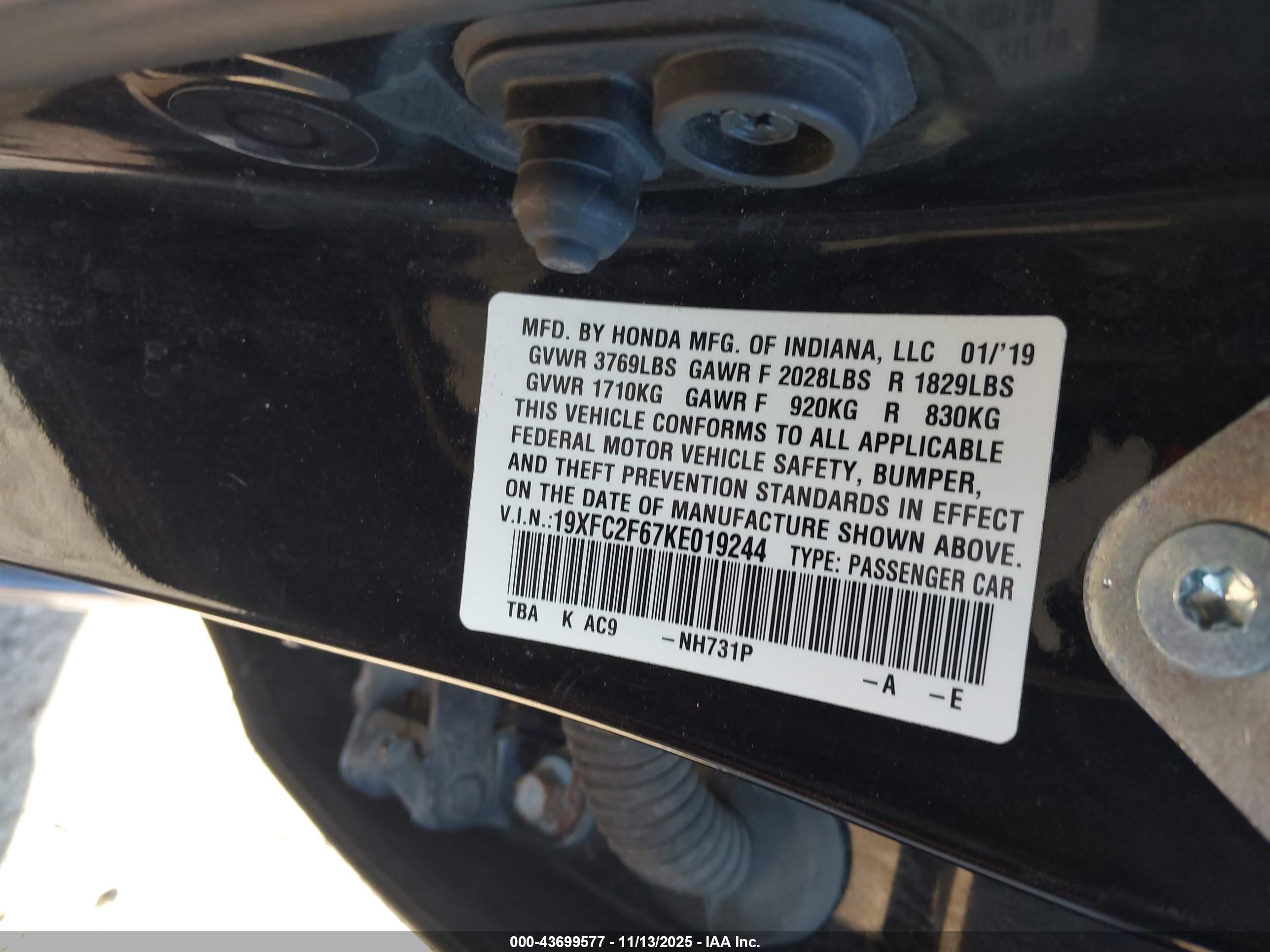 HONDA CIVIC image 9