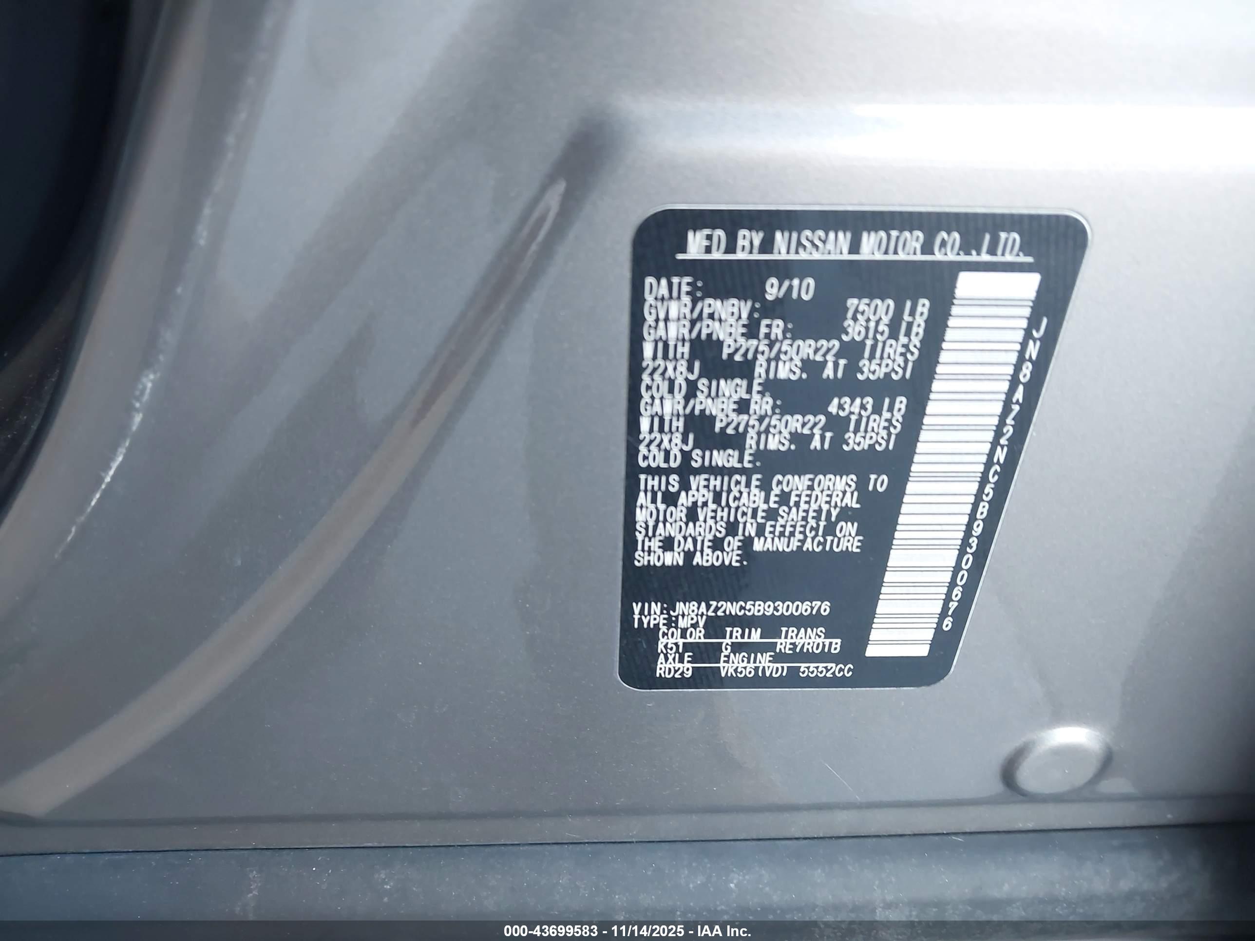 INFINITI QX56 image 9