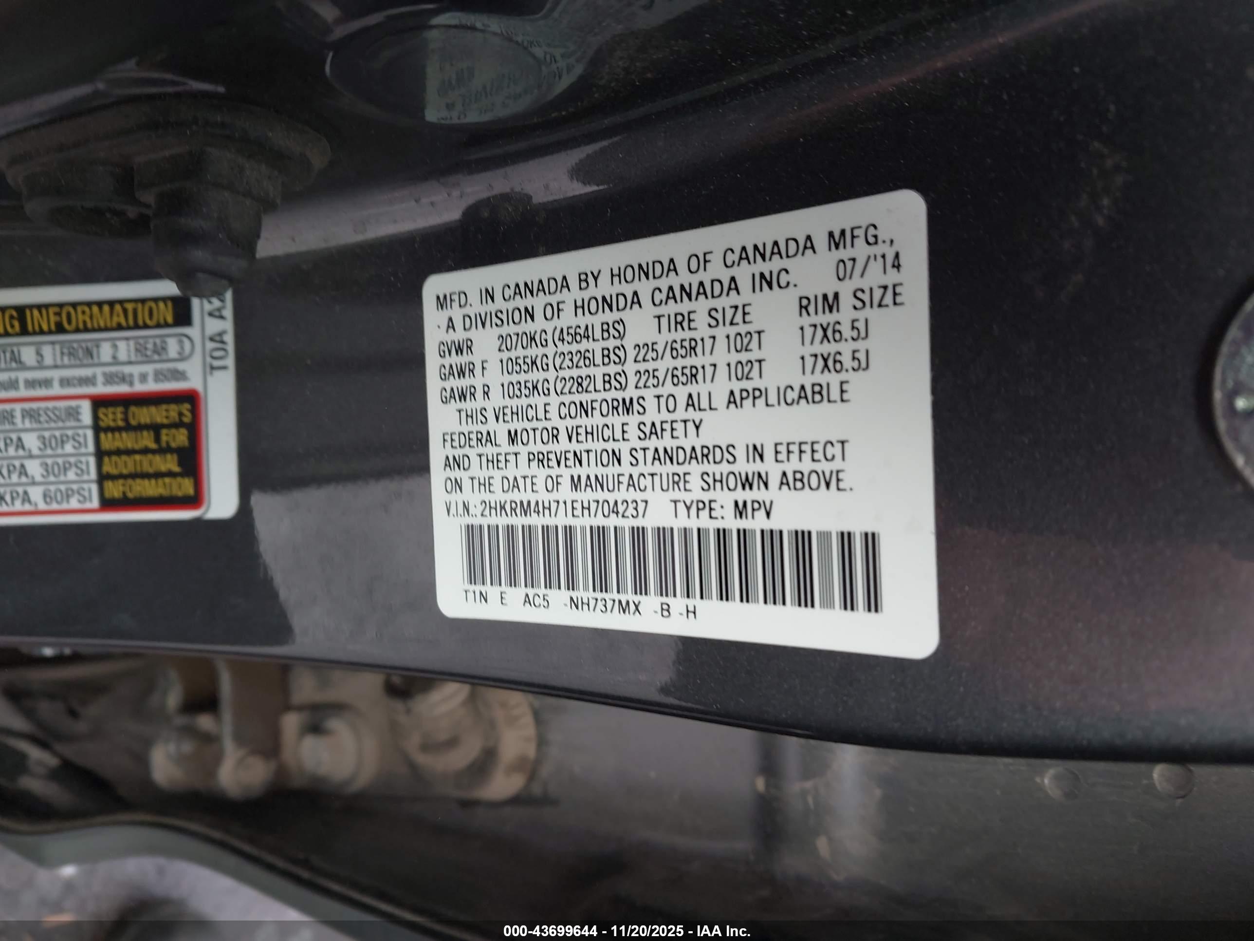 HONDA CR-V image 9