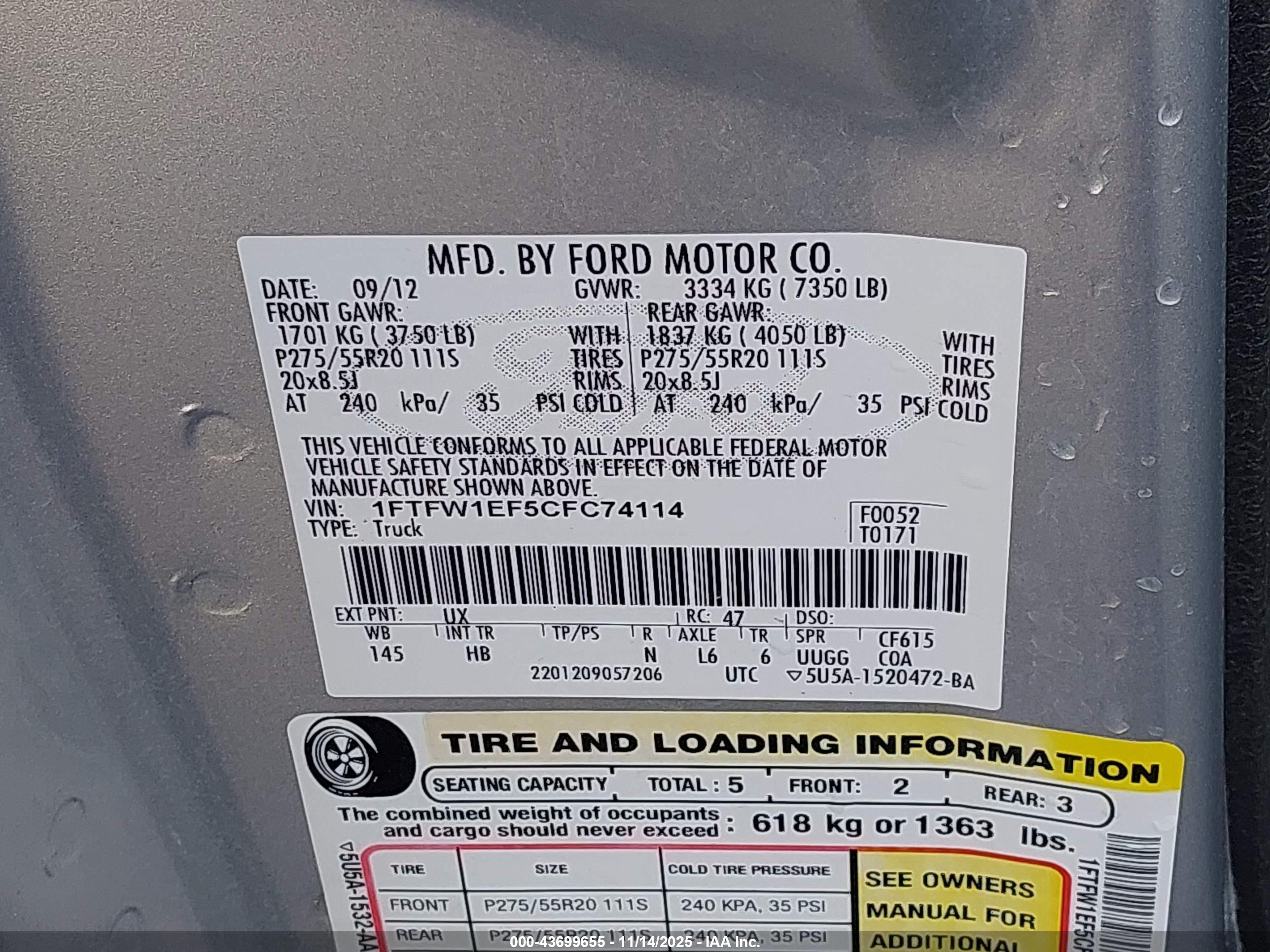 FORD F-150 image 9