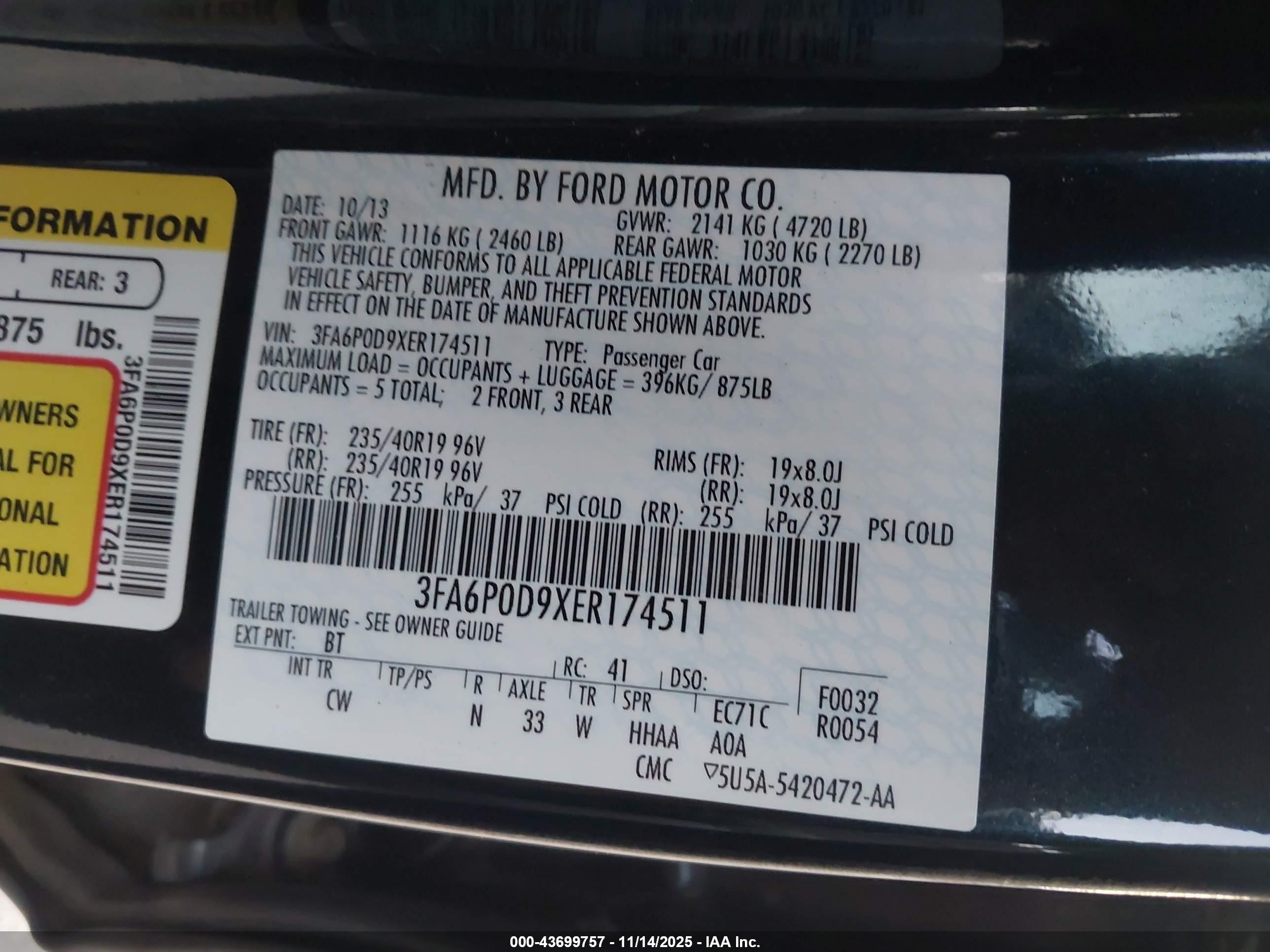 FORD FUSION image 9