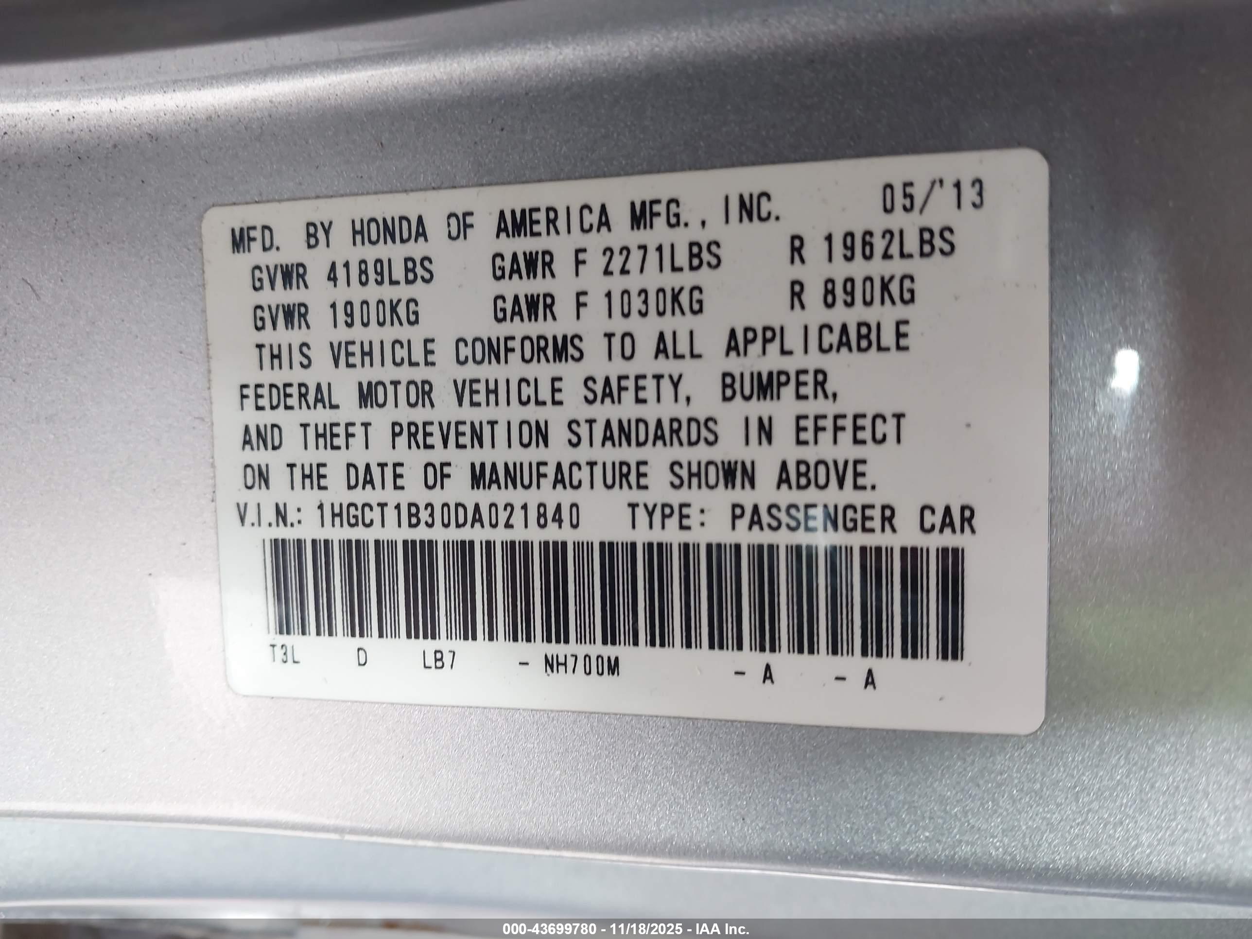 HONDA ACCORD image 9