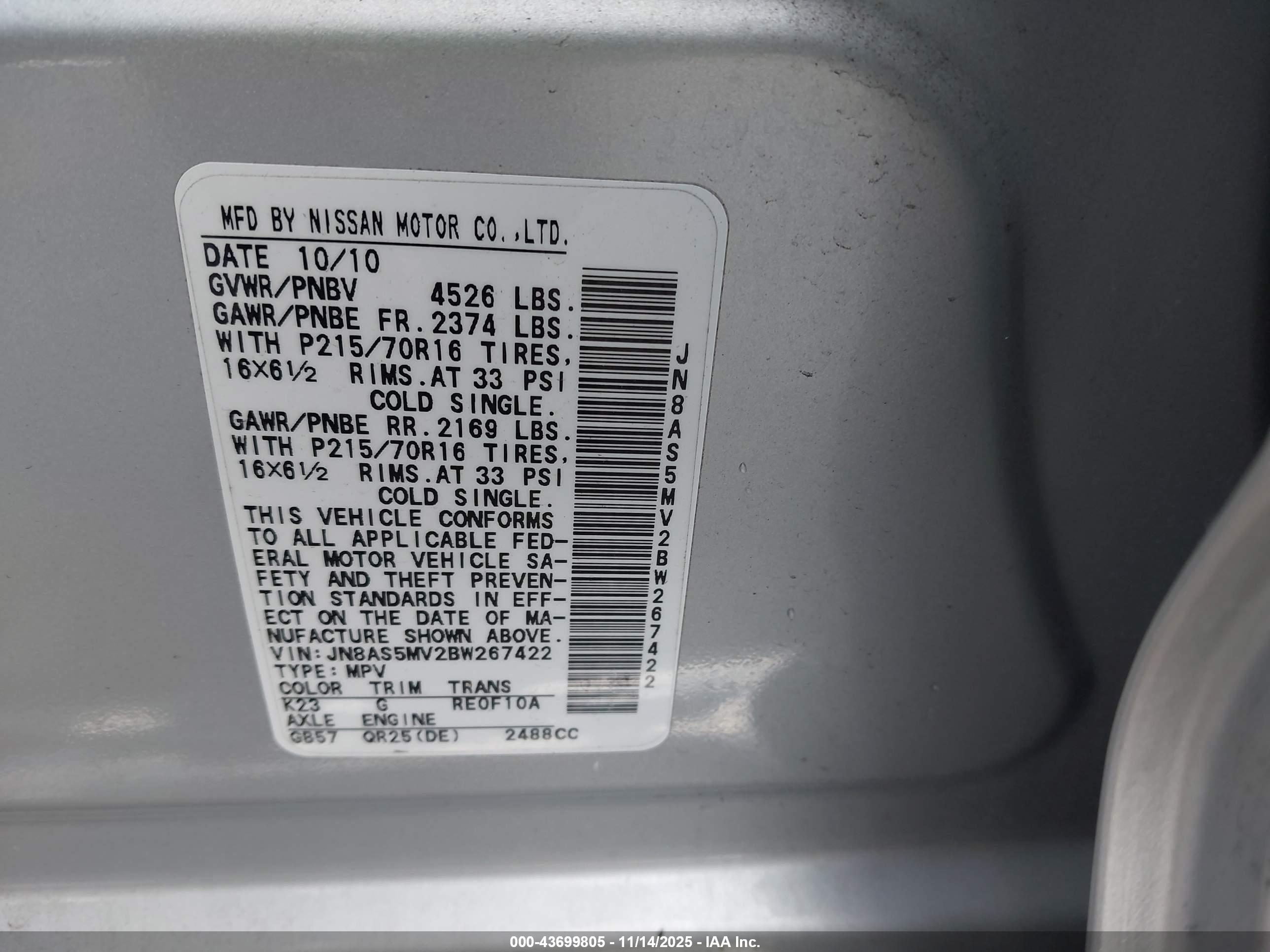NISSAN ROGUE image 9