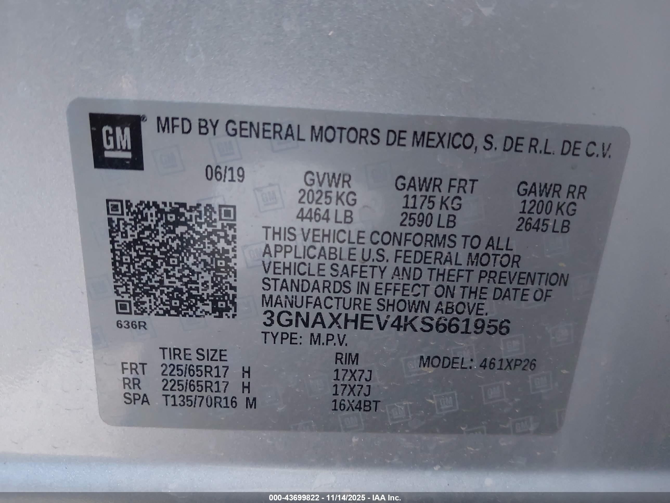 CHEVROLET EQUINOX image 9