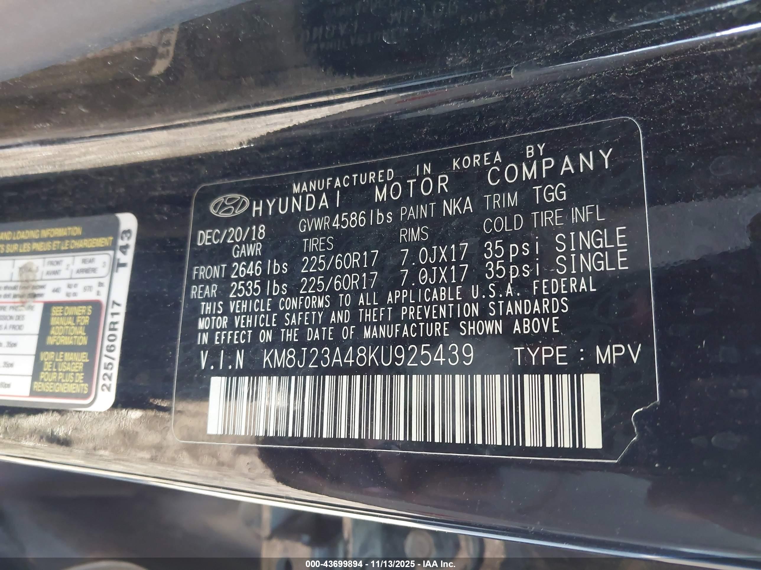 HYUNDAI TUCSON image 9