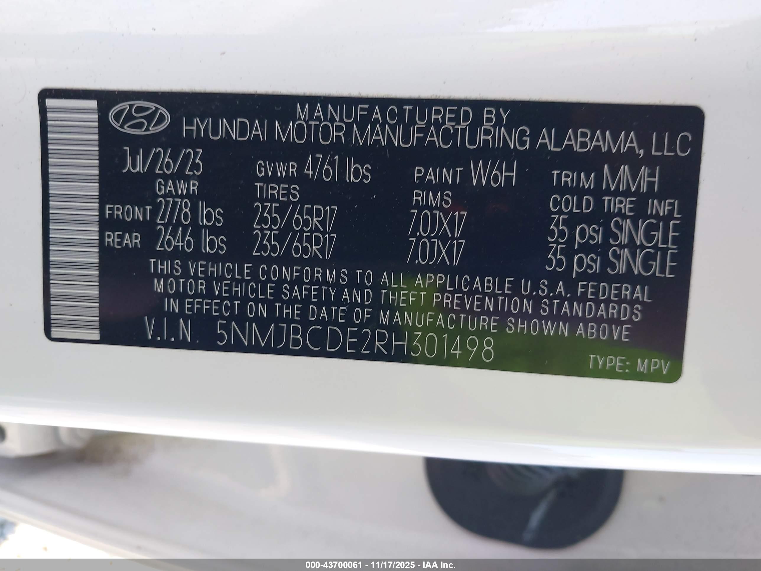 HYUNDAI TUCSON image 9