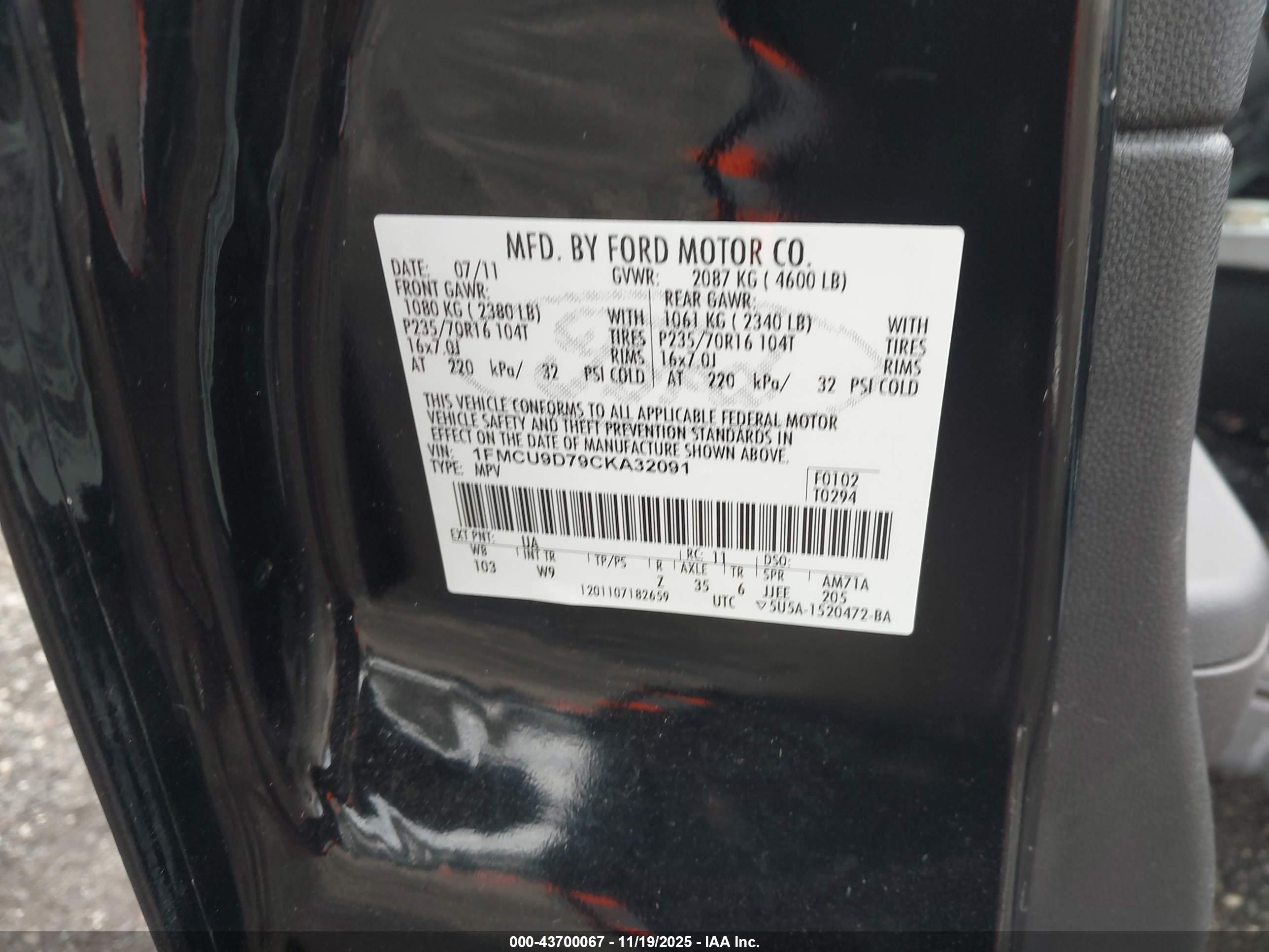FORD ESCAPE image 9